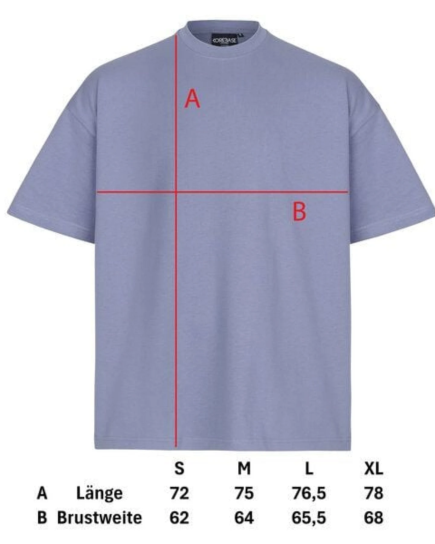 COREBASE Oversized TShirt - Heavyweight - 300 g/m² – Ansicht 4
