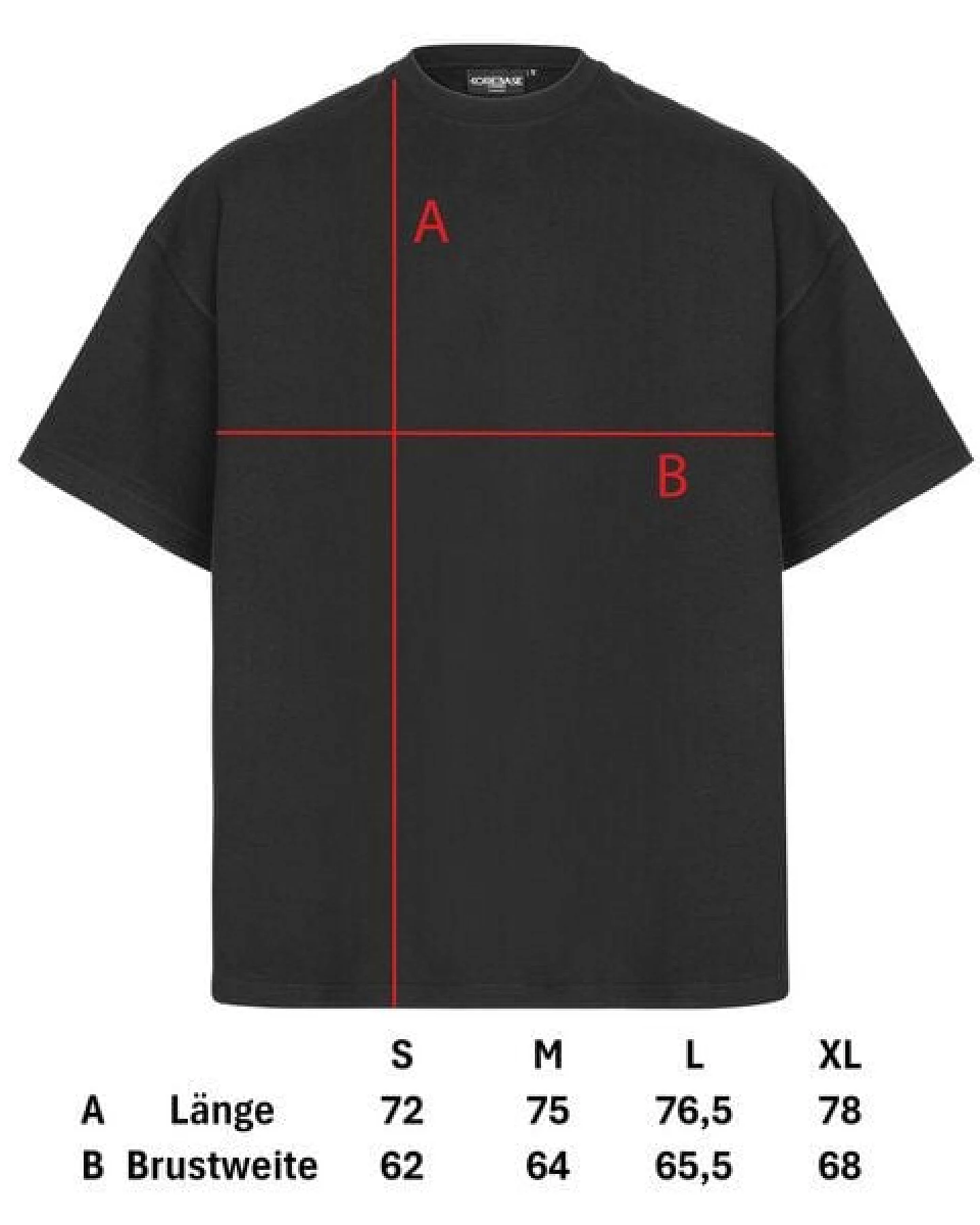 COREBASE Oversized TShirt - Heavyweight - 300 g/m² – Ansicht 4