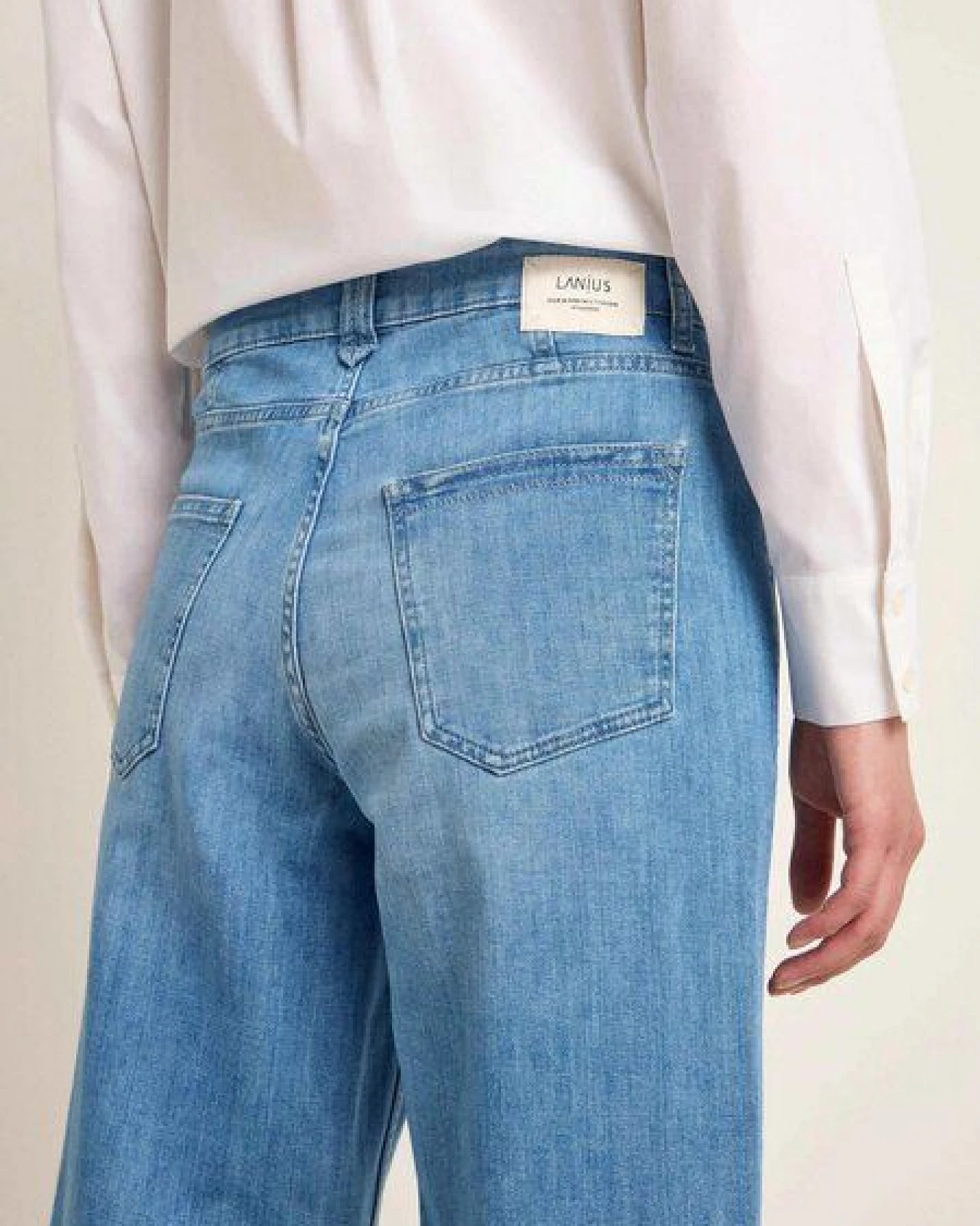 LANIUS Relaxed Jeans aus Bio-Baumwolle – Ansicht 3