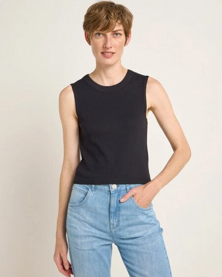 LANIUS Cropped Top aus Bio-Baumwolle