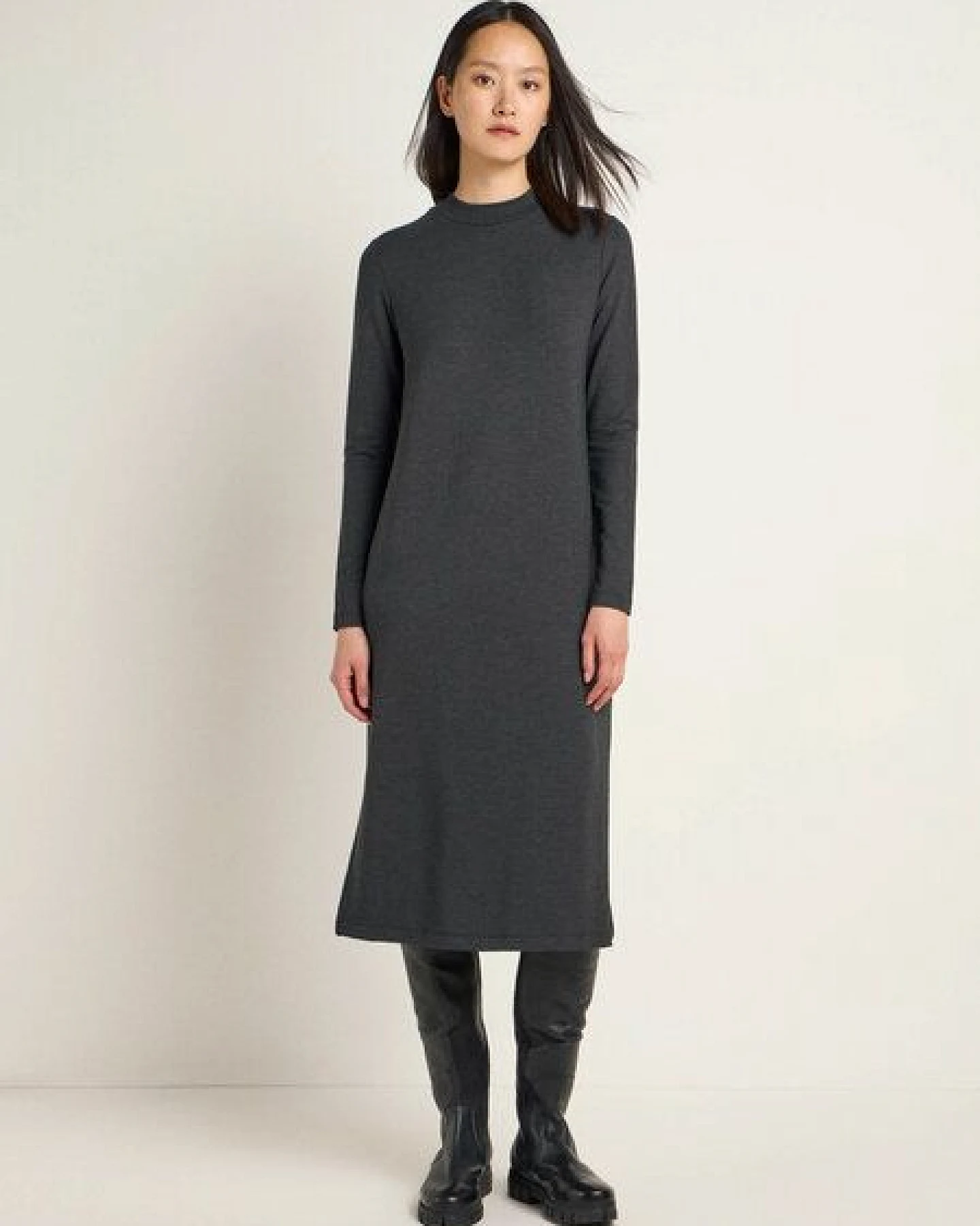 LANIUS Midikleid aus TENCEL Lyocell – Ansicht 2