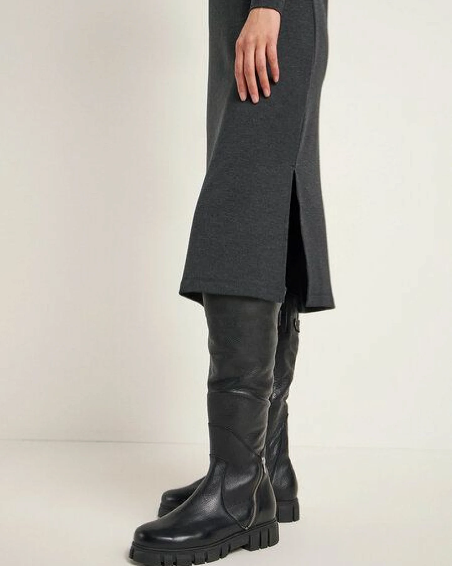 LANIUS Midikleid aus TENCEL Lyocell – Ansicht 4