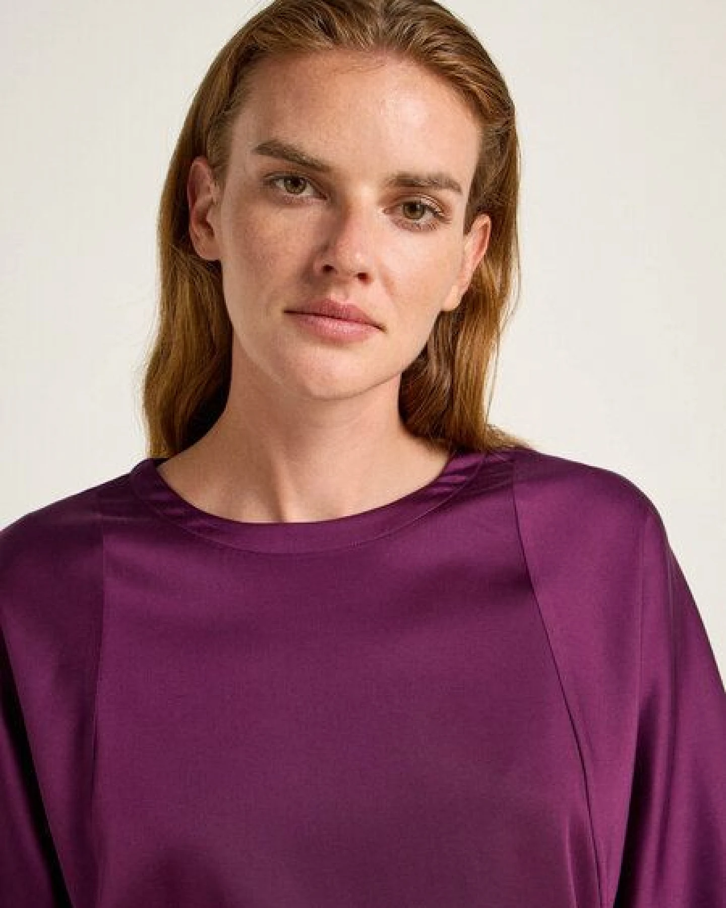 LANIUS 3/4 Arm Bluse aus TENCEL Lyocell – Ansicht 3