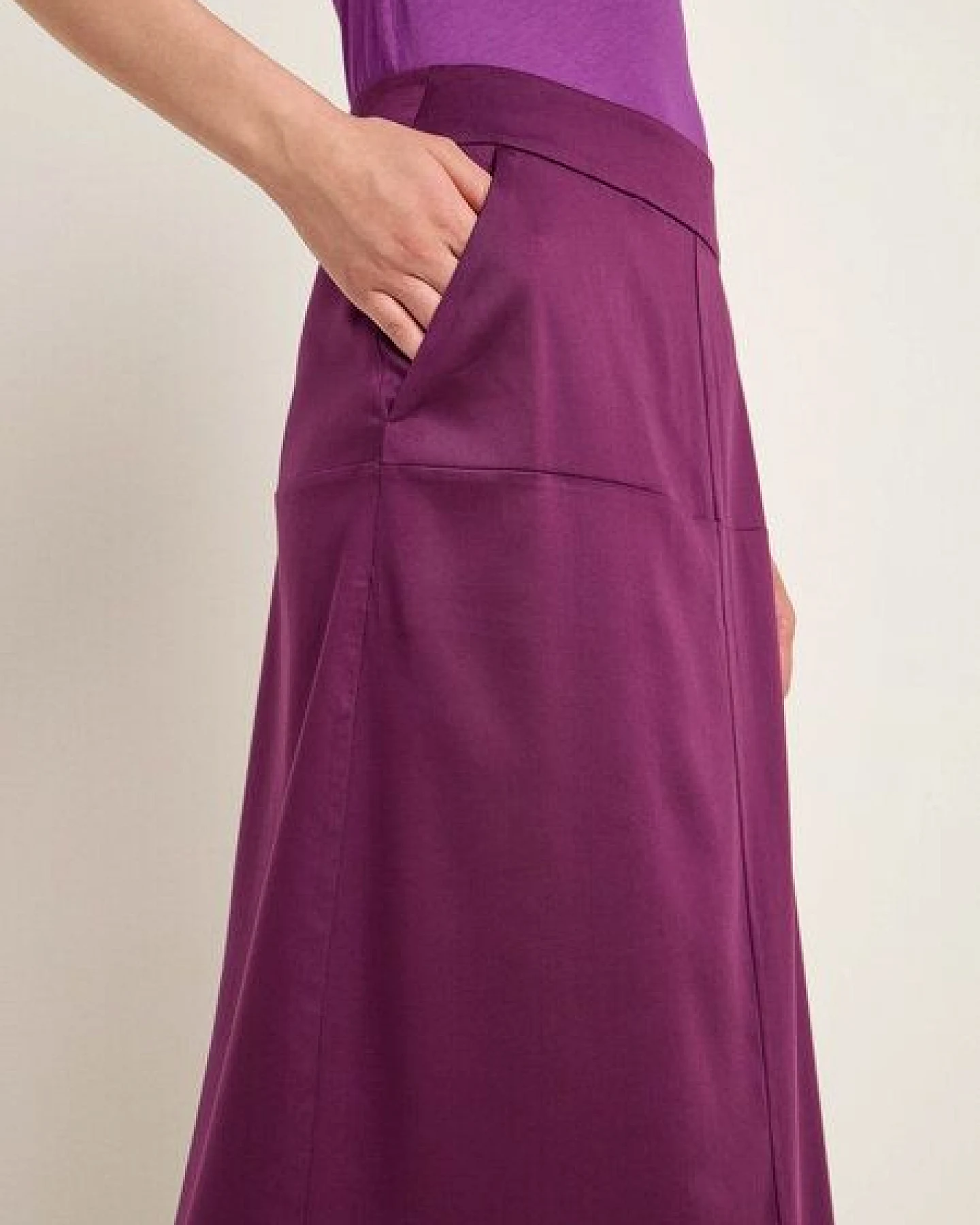 LANIUS Midirock aus TENCEL Lyocell – Ansicht 3