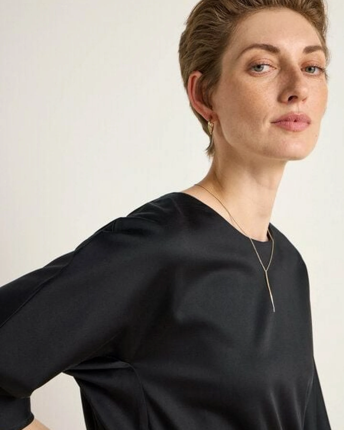 LANIUS Kleid aus TENCEL Lyocell – Ansicht 4