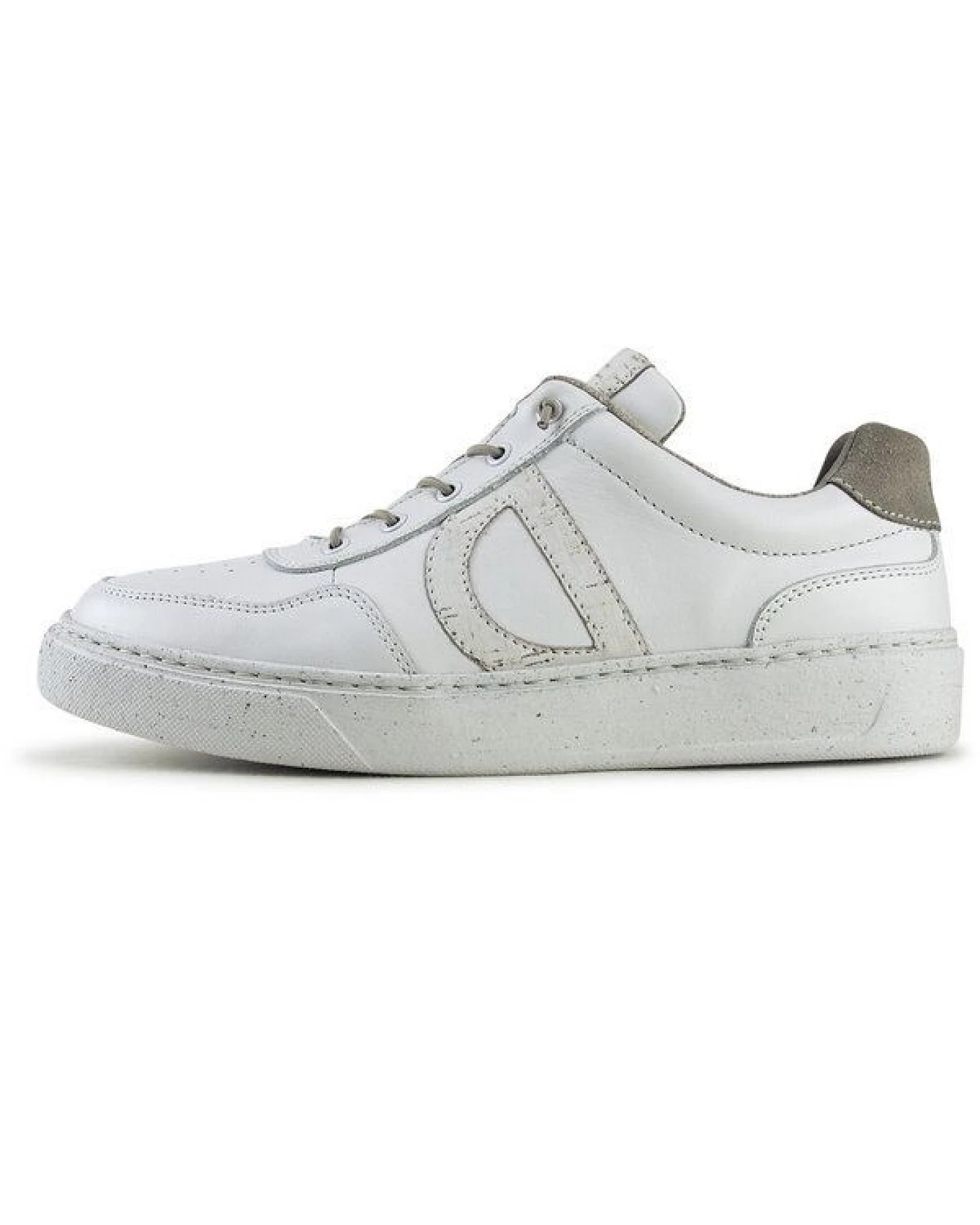Doghammer Nachhaltiger Sneaker mit Merinowolle für Herren - Corkwhite – Ansicht 2
