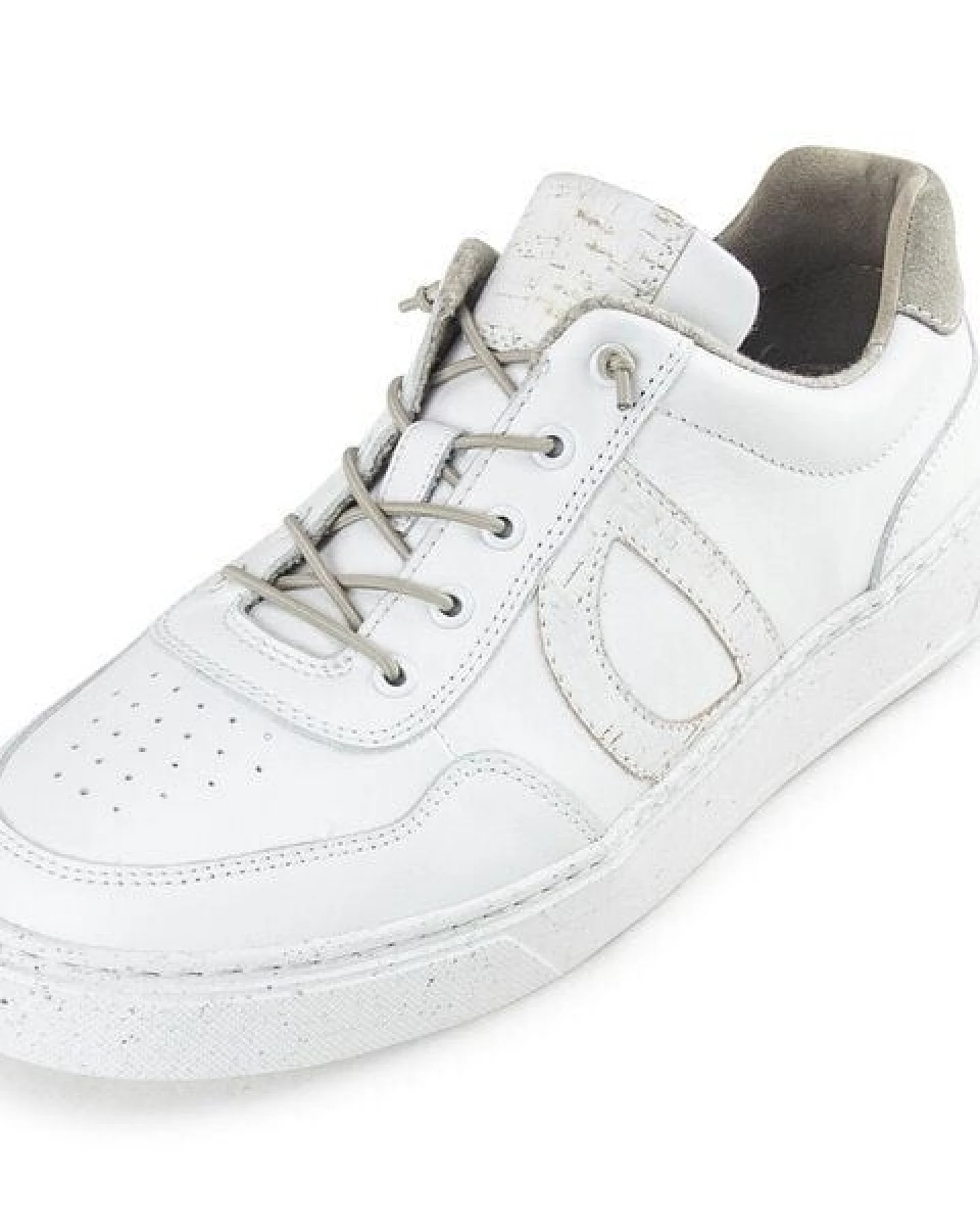 Doghammer Nachhaltiger Sneaker mit Merinowolle für Herren - Corkwhite – Ansicht 4