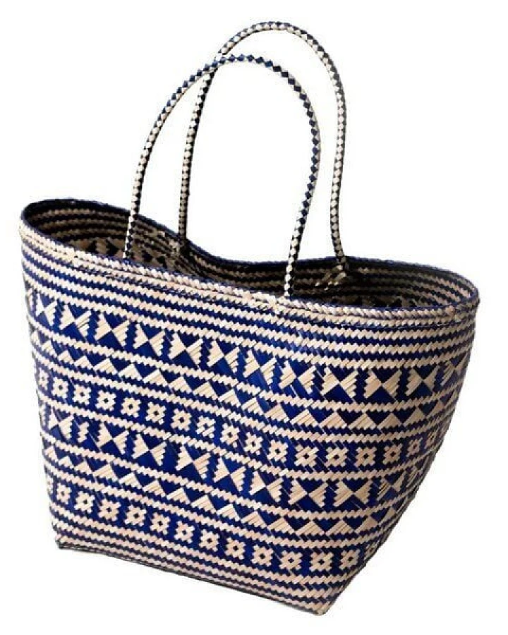 Soeji Blaue Einkaufstasche