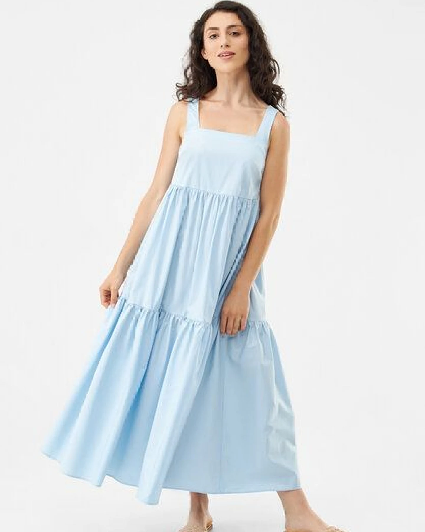 Givn Berlin Volantkleid GBFabienne aus Bio-Baumwolle – Ansicht 2