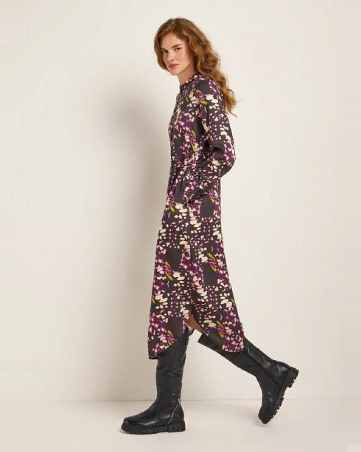 LANIUS Midikleid aus TENCEL Lyocell