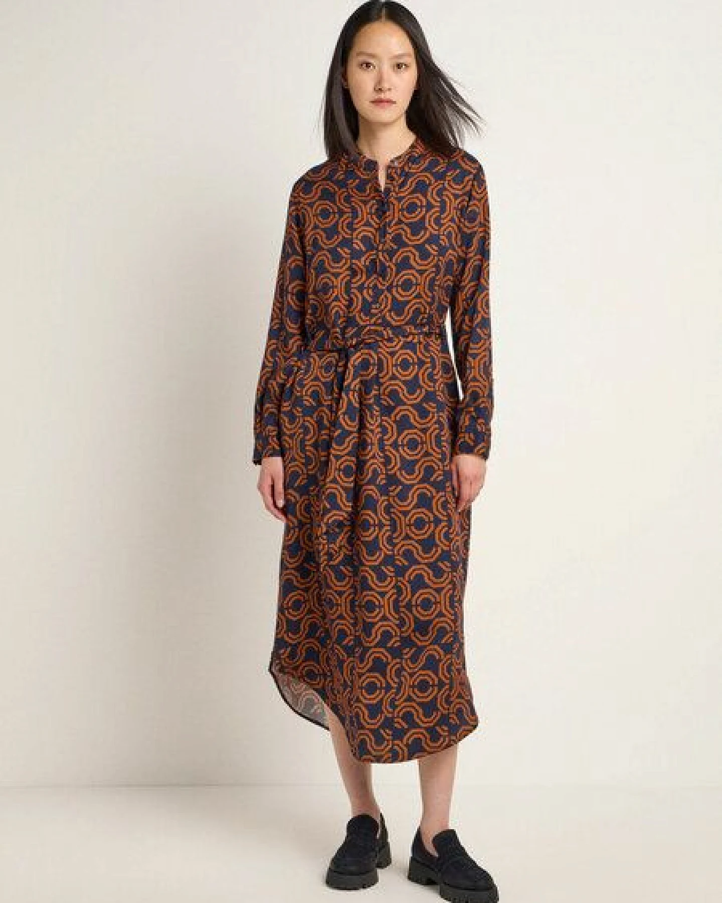 LANIUS Midikleid aus TENCEL Lyocell – Ansicht 2