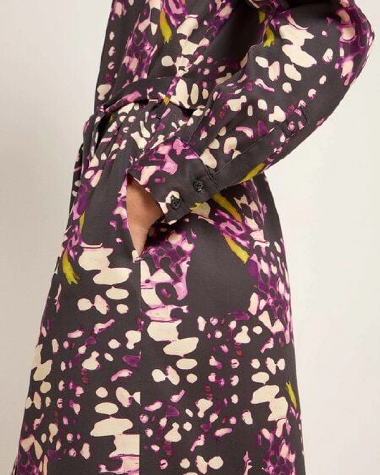 LANIUS Midikleid aus TENCEL Lyocell – Ansicht 4