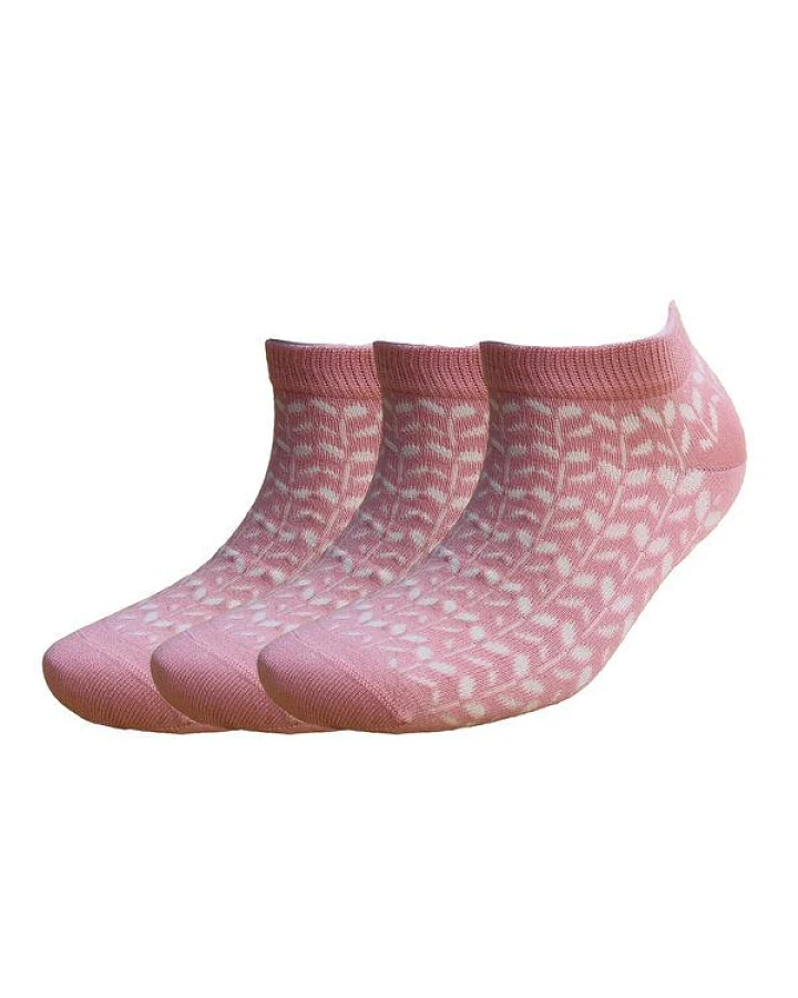 BLS Organic 3er Pack Biobaumwolle Sneaker Socken