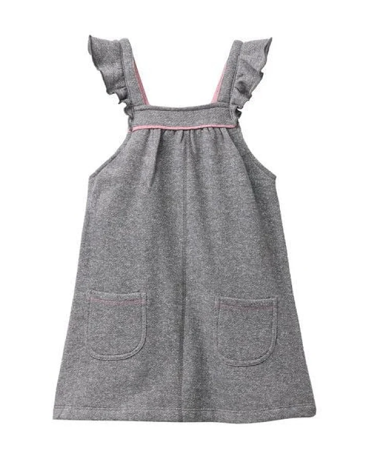 People Wear Organic Sweatkleid, grau, Bio-Baumwolle