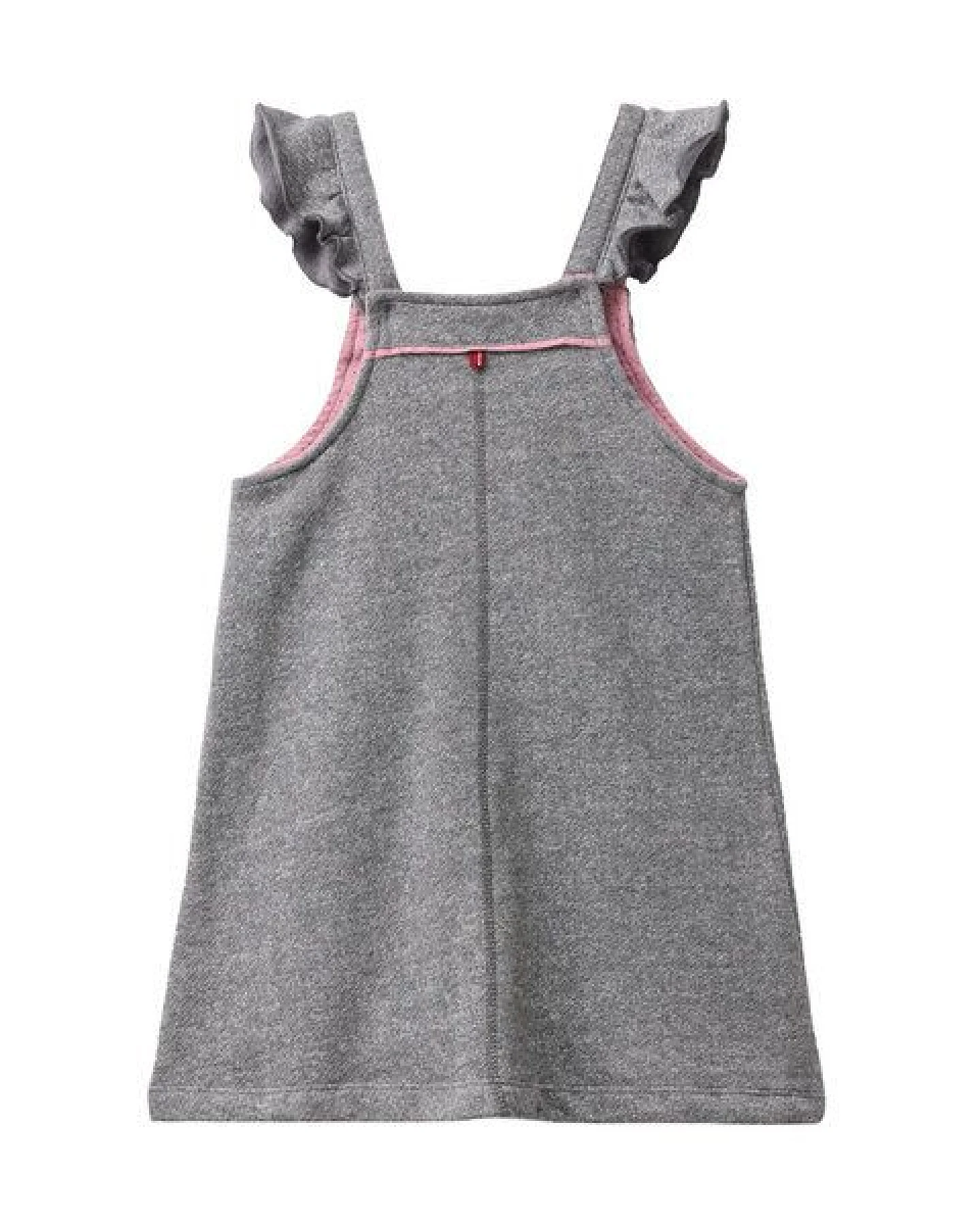 People Wear Organic Sweatkleid, grau, Bio-Baumwolle – Ansicht 2