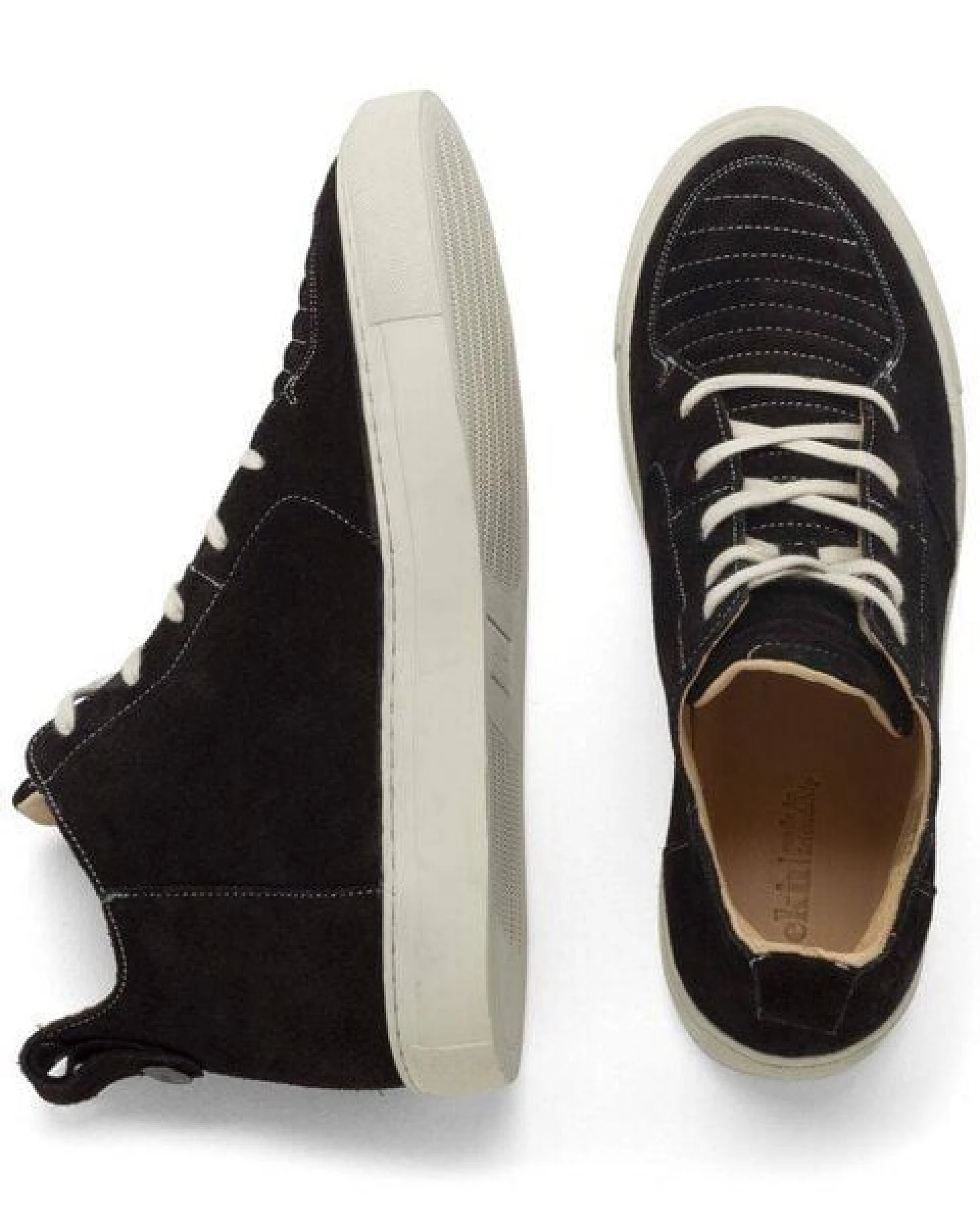 ekn footwear Ekn Sneaker "Argan" schwarz mit weißer Sohle – Ansicht 3