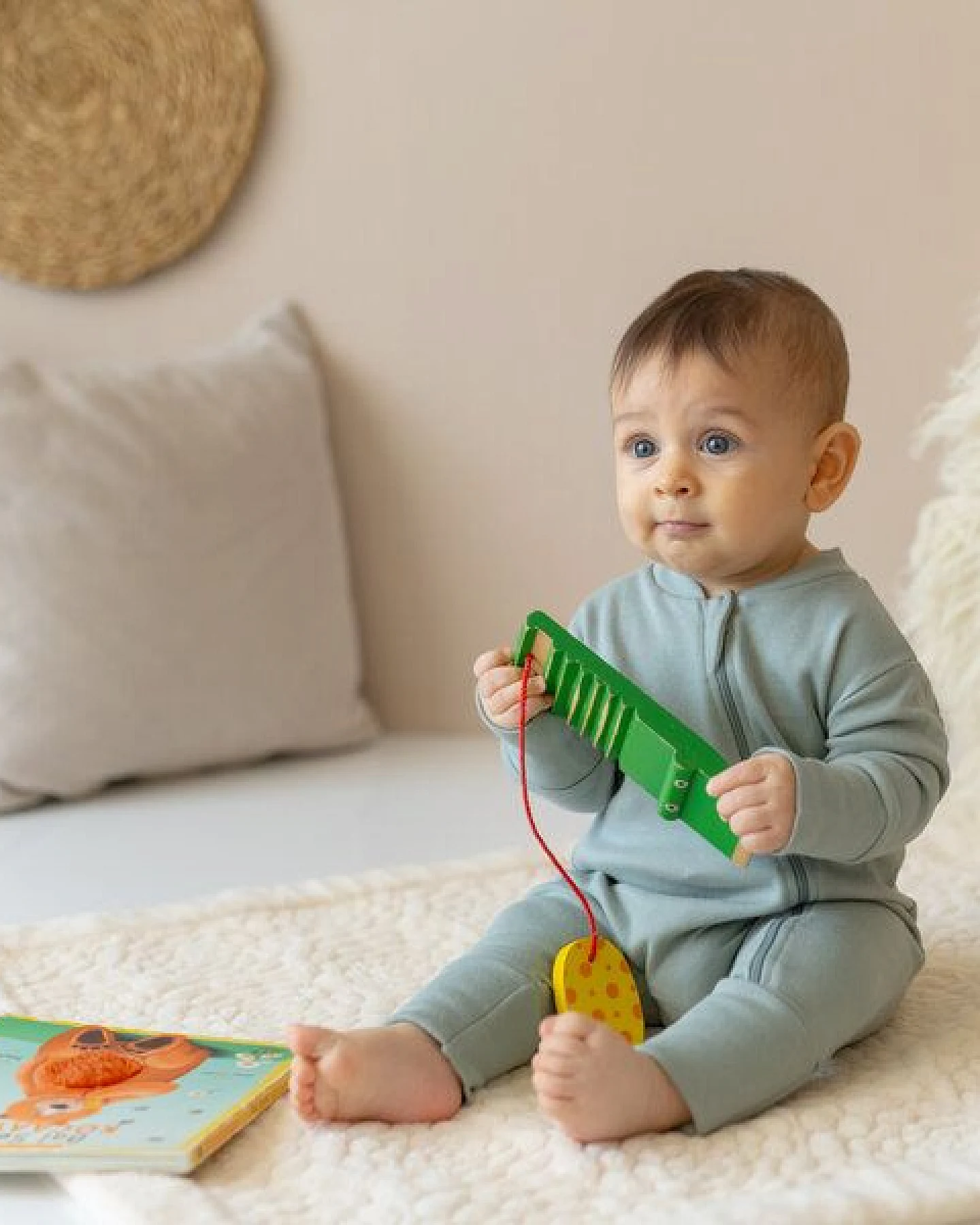 Elsara Mitwachsender Babystrampler Bio-Baumwolle 100% GOTS – Ansicht 2