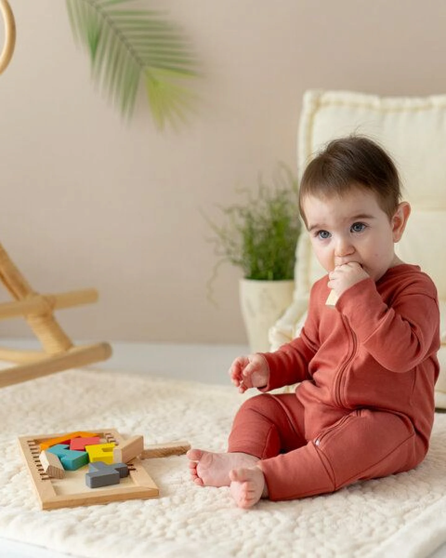 Elsara Mitwachsender Babystrampler Bio-Baumwolle 100% GOTS – Ansicht 2