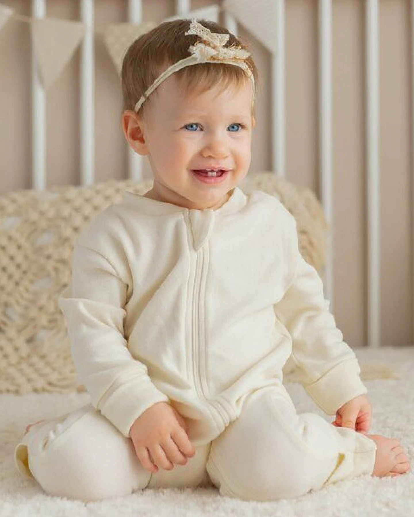Elsara Mitwachsender Babystrampler Bio-Baumwolle 100% GOTS – Ansicht 2