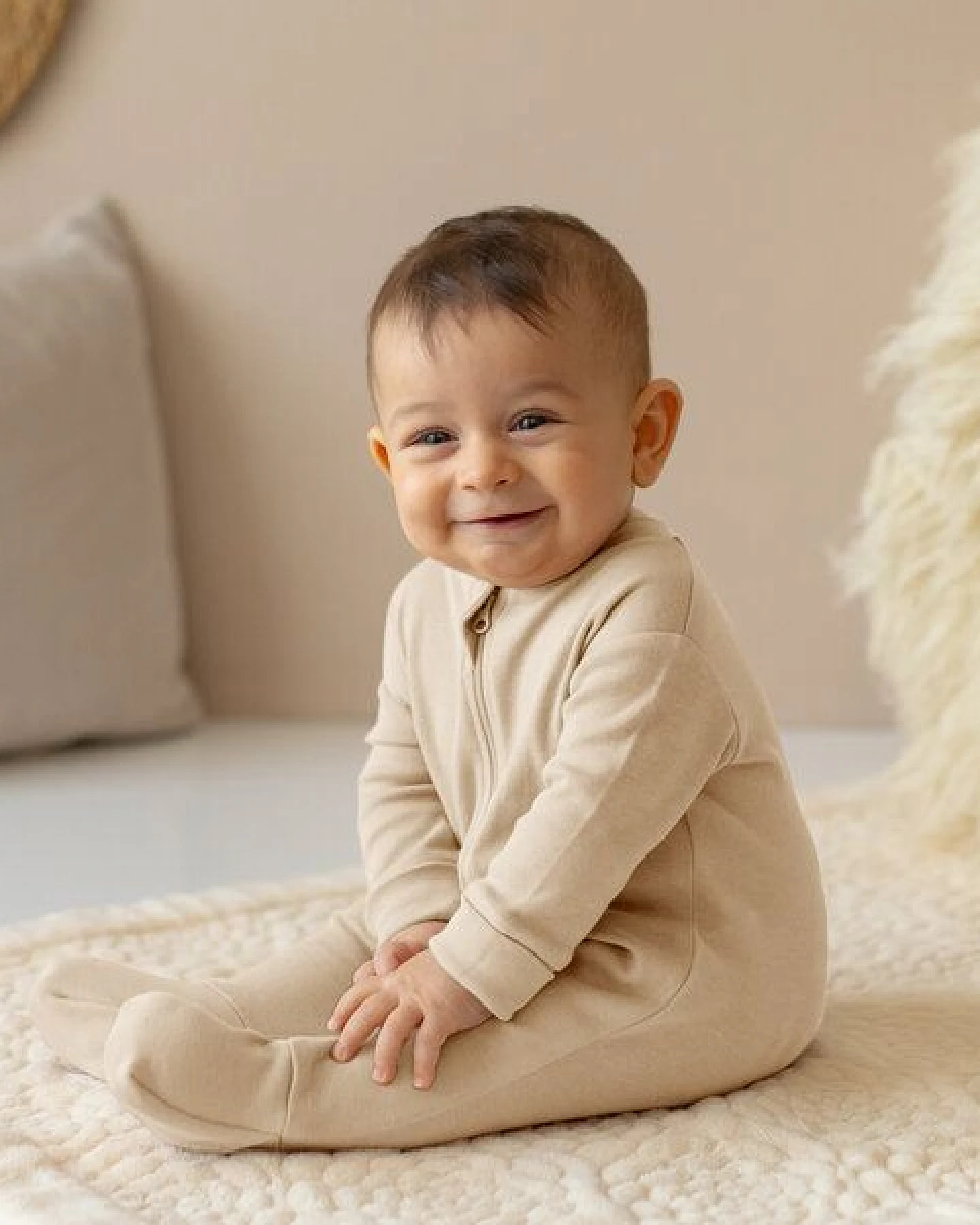 Elsara Mitwachsender Babystrampler Bio-Baumwolle 100% GOTS – Ansicht 3