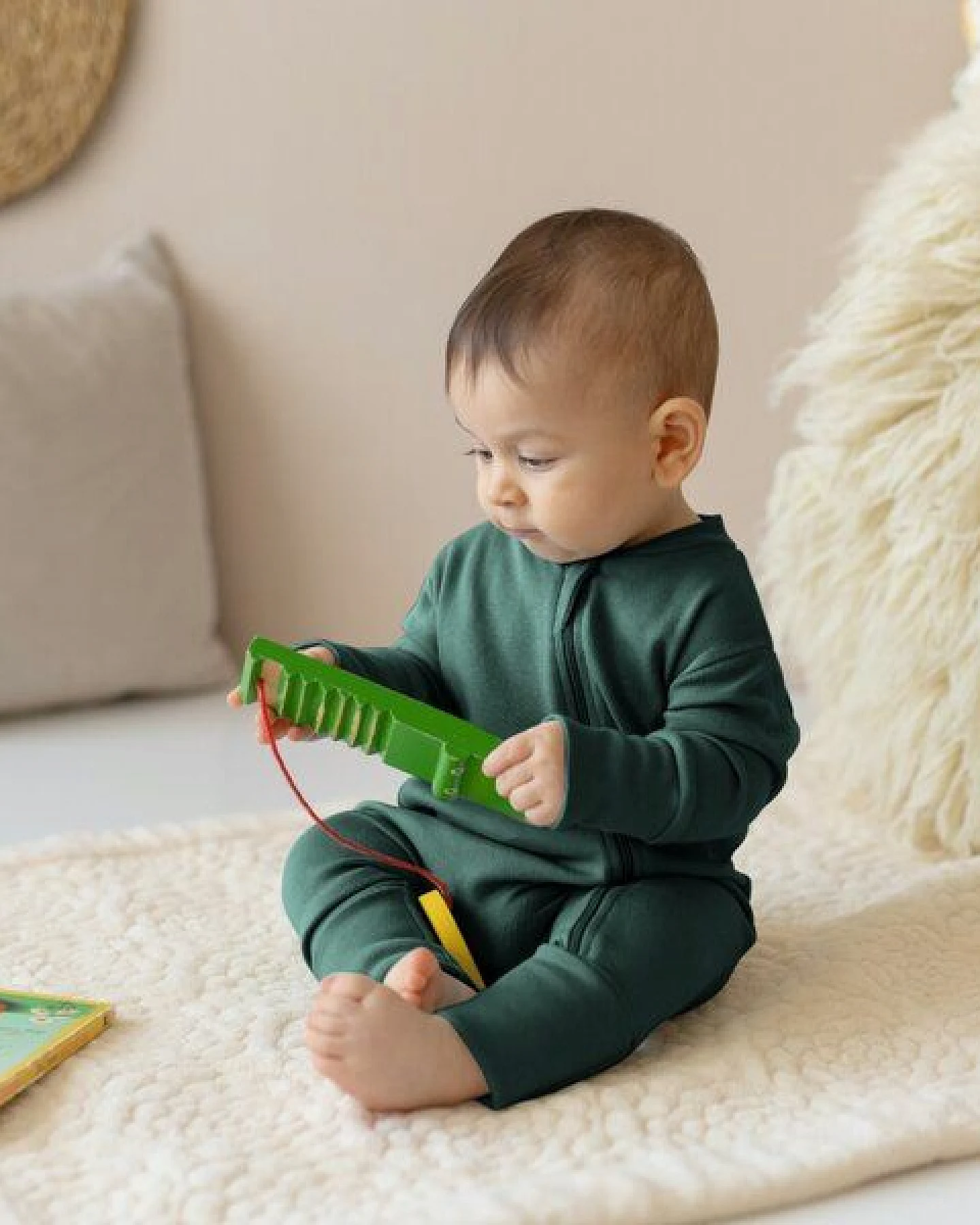Elsara Mitwachsender Babystrampler Bio-Baumwolle 100% GOTS – Ansicht 2