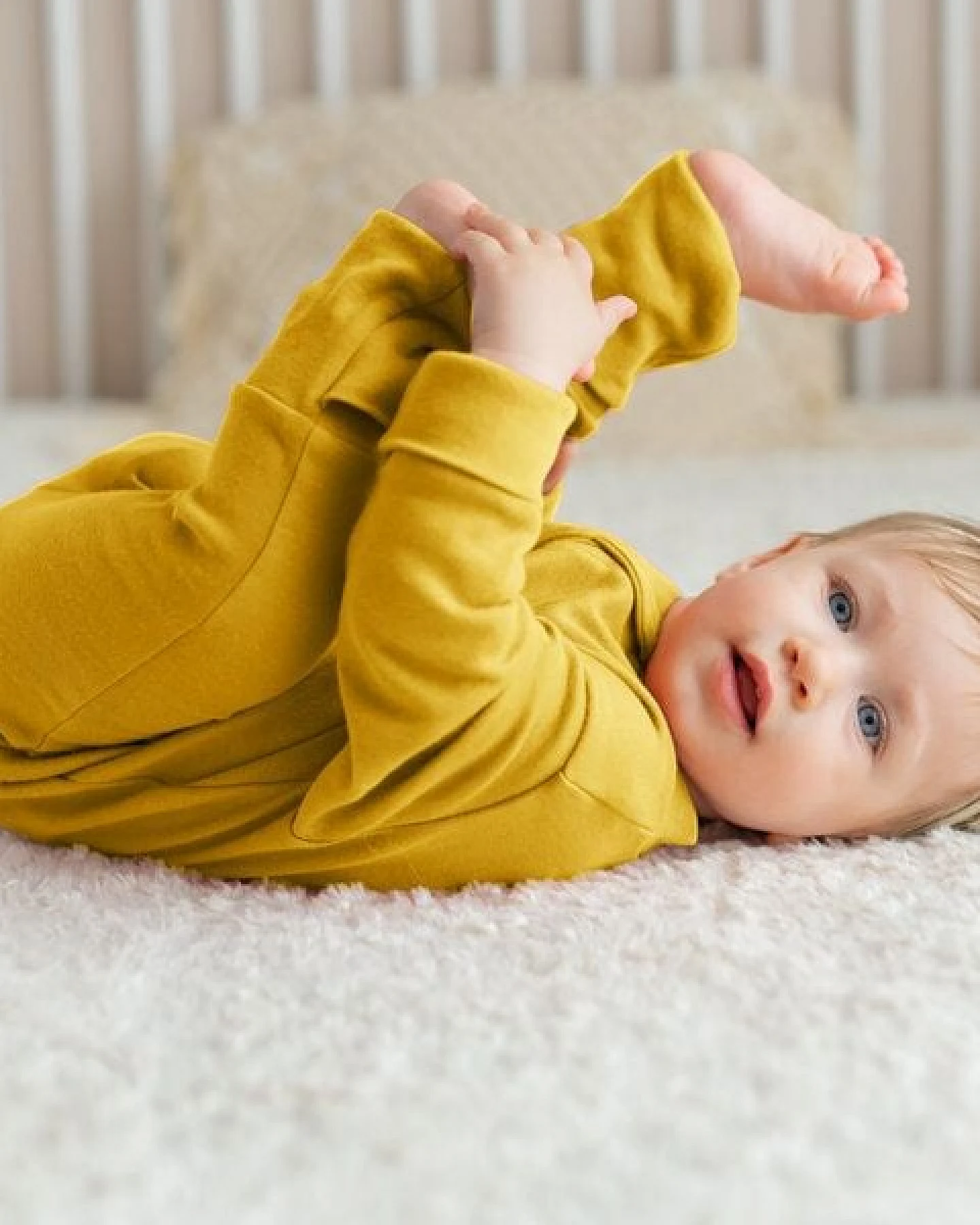 Elsara Mitwachsender Babystrampler Bio-Baumwolle 100% GOTS – Ansicht 4