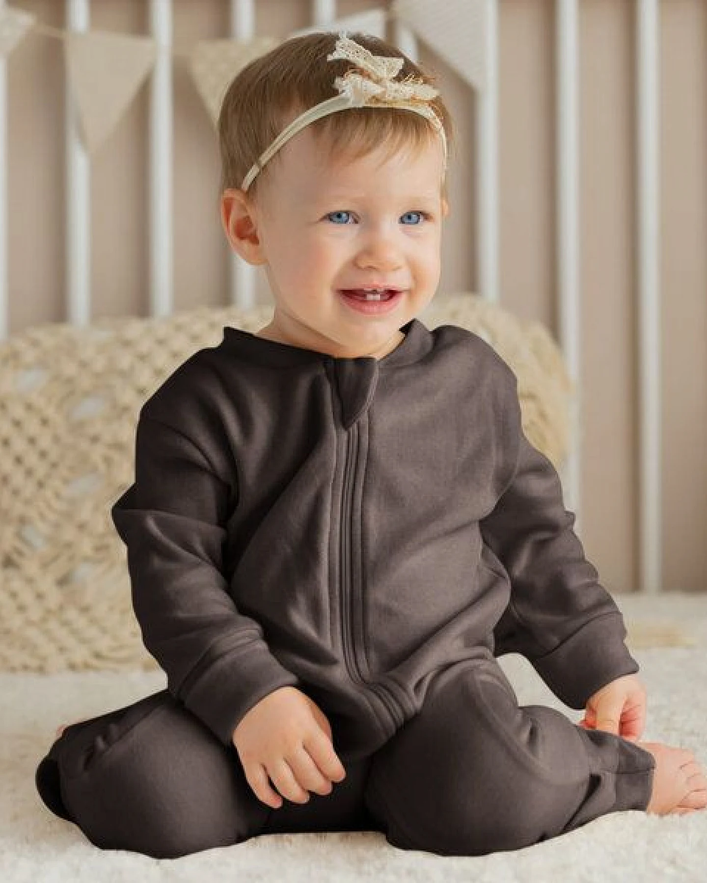Elsara Mitwachsender Babystrampler Bio-Baumwolle 100% GOTS – Ansicht 2