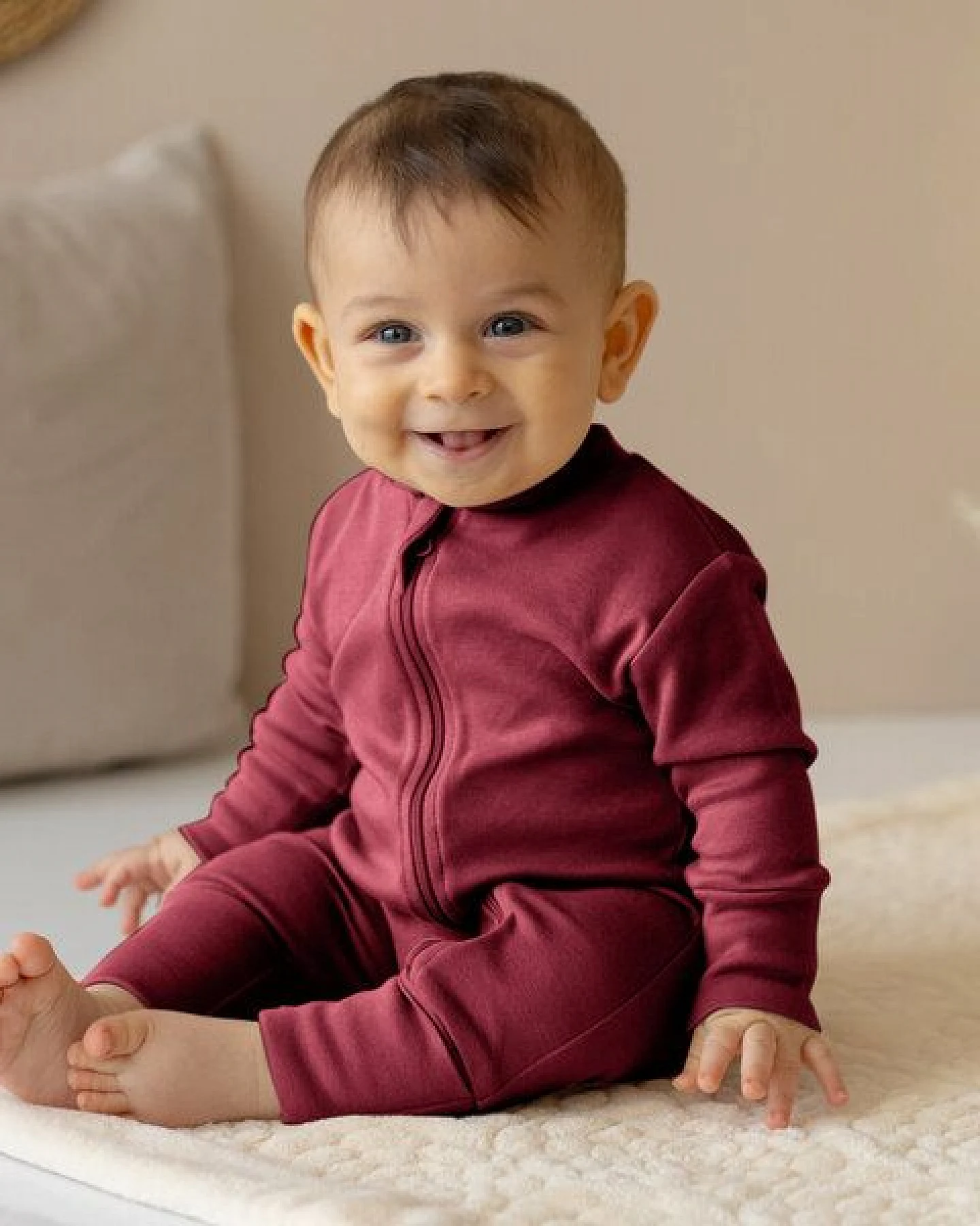 Elsara Mitwachsender Babystrampler Bio-Baumwolle 100% GOTS – Ansicht 2