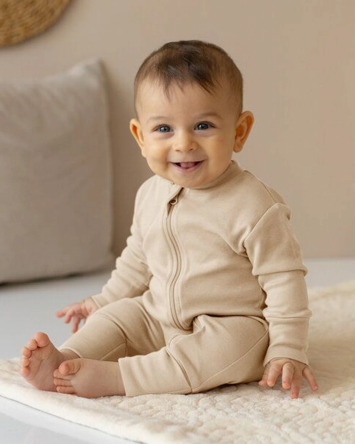 Elsara Mitwachsender Babystrampler Bio-Baumwolle 100% GOTS – Ansicht 2