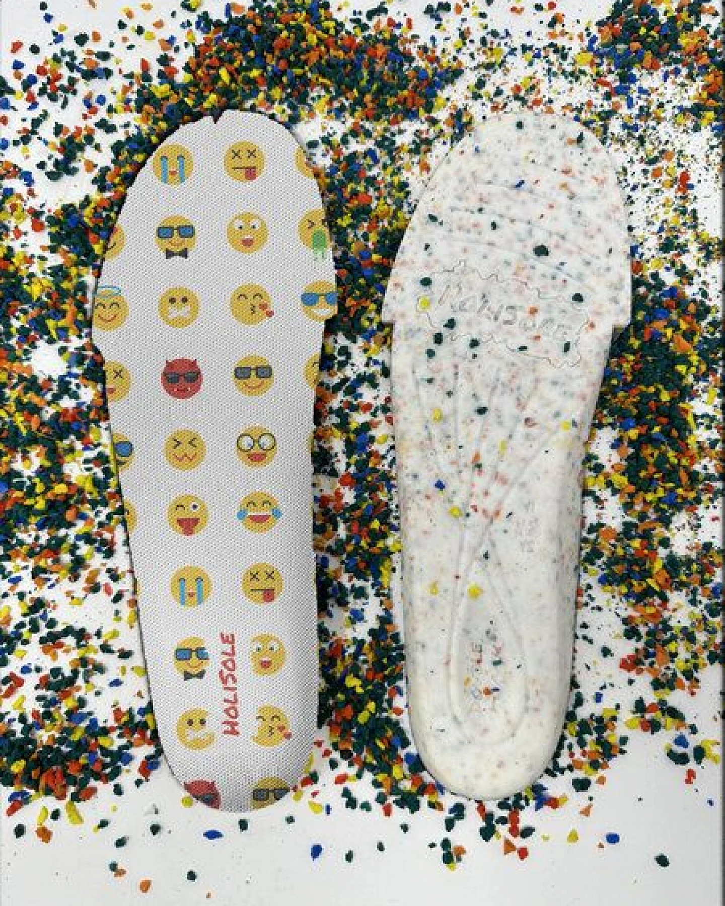 be free shoes HoliSole - Einlegesohle Smiley – Ansicht 3