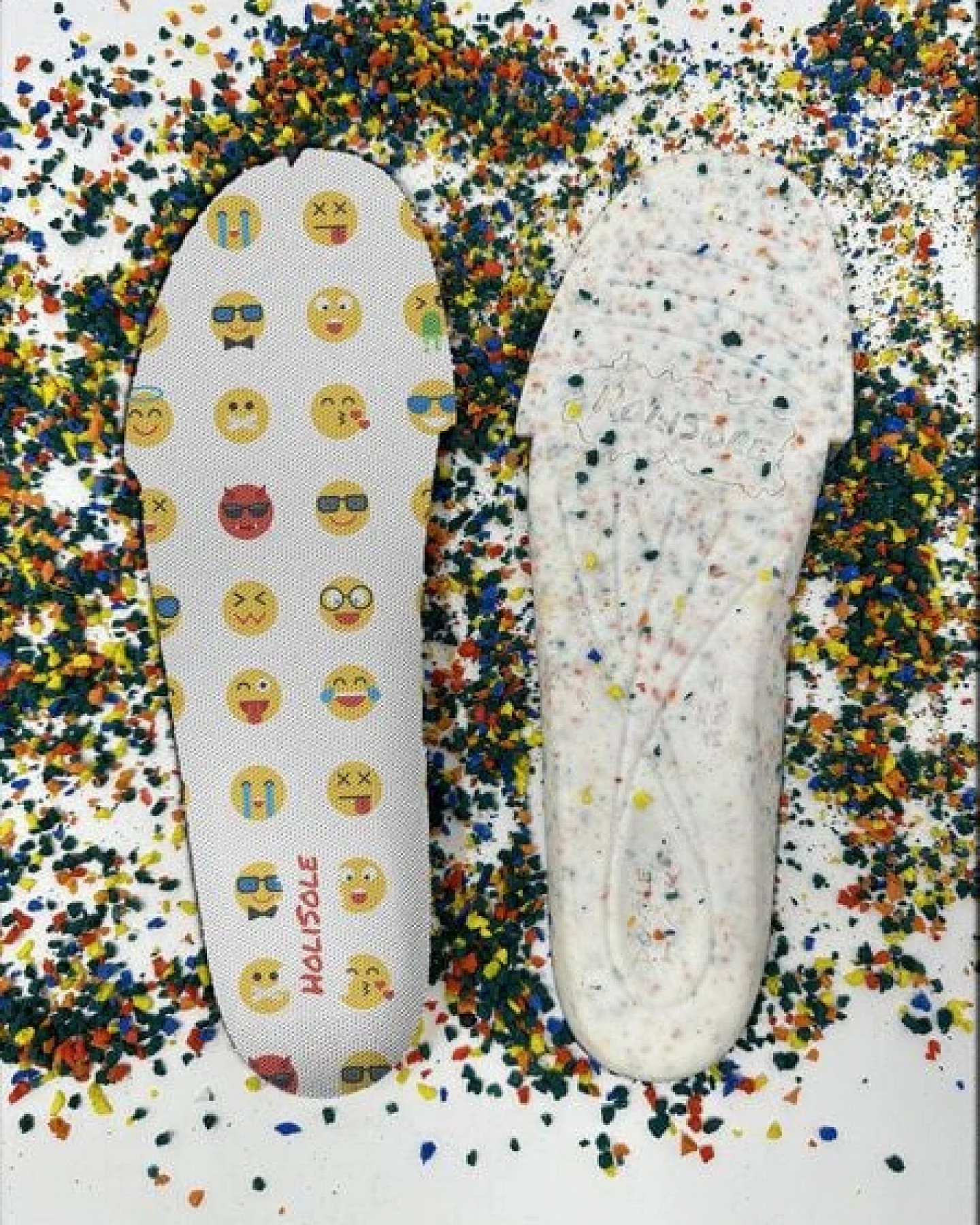 be free shoes HoliSole - Einlegesohle Smiley – Ansicht 3