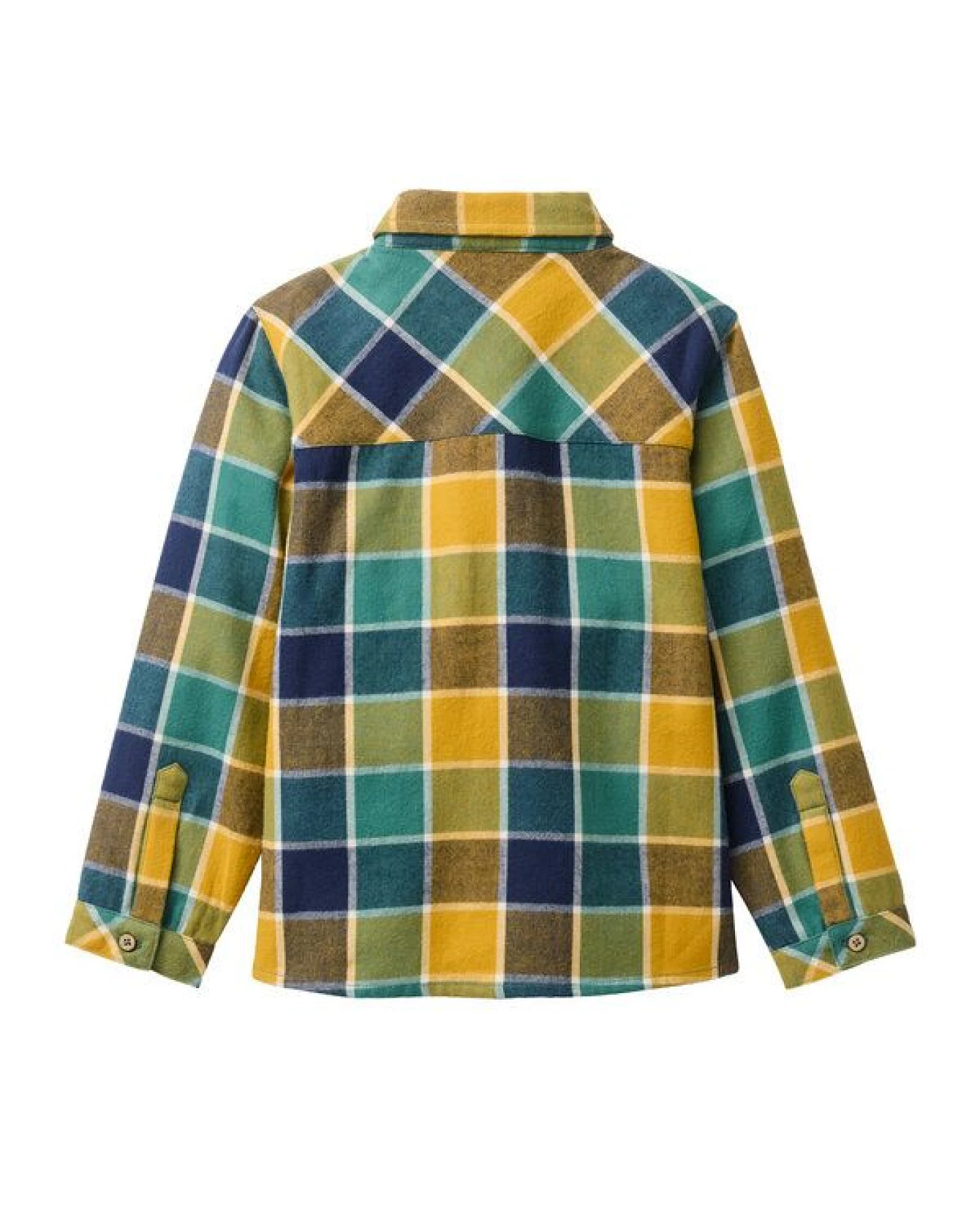 People Wear Organic Flanell Hemd, bunt kariert, Bio-Baumwolle – Ansicht 3