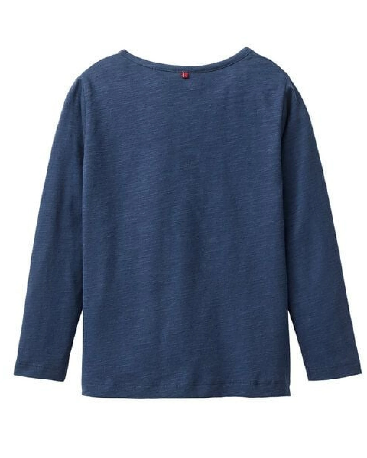 People Wear Organic Langarm Shirt, dunkelblau, "Dinosaurier", Bio-Baumwolle – Ansicht 3