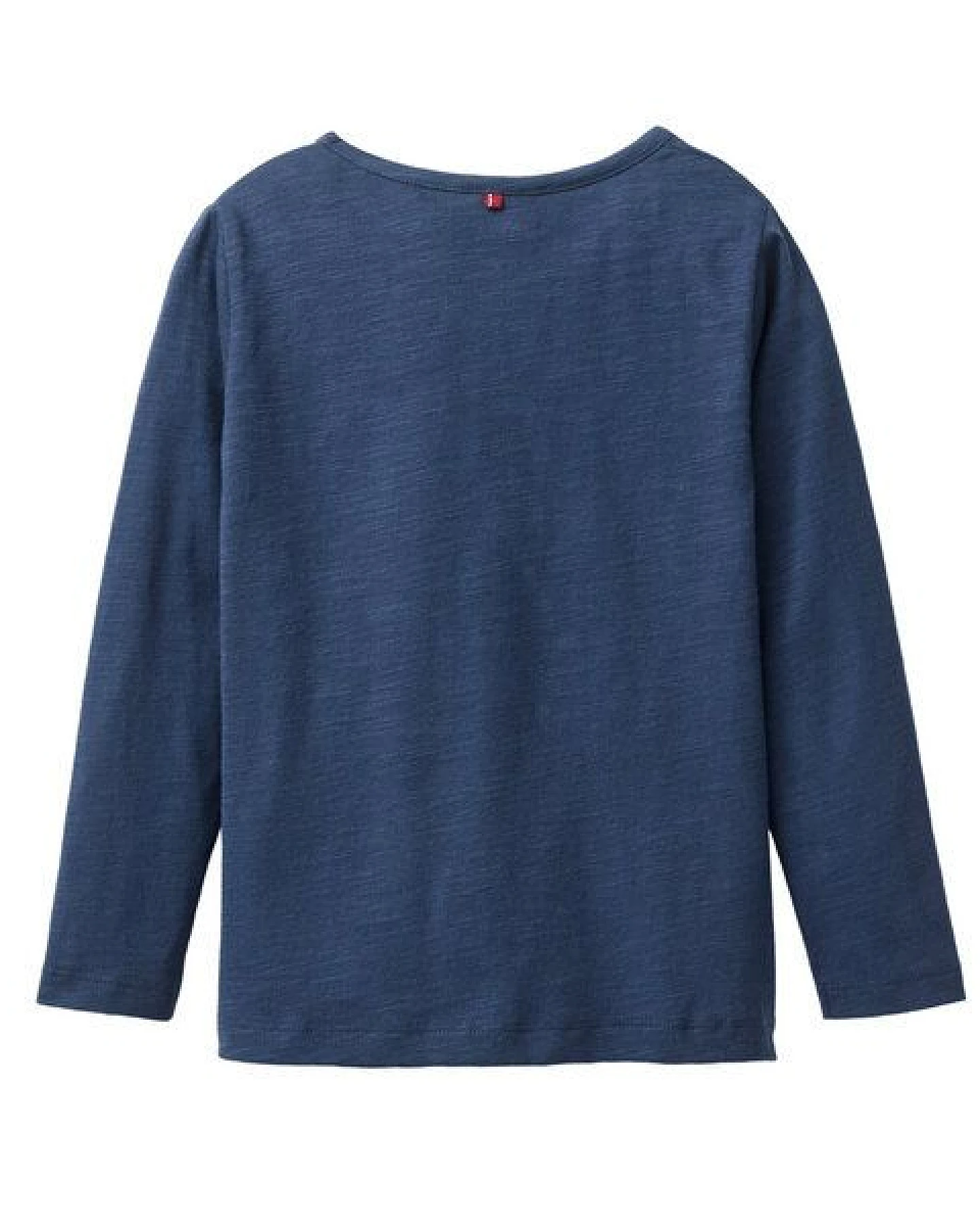 People Wear Organic Langarm Shirt, dunkelblau, "Dinosaurier", Bio-Baumwolle – Ansicht 3