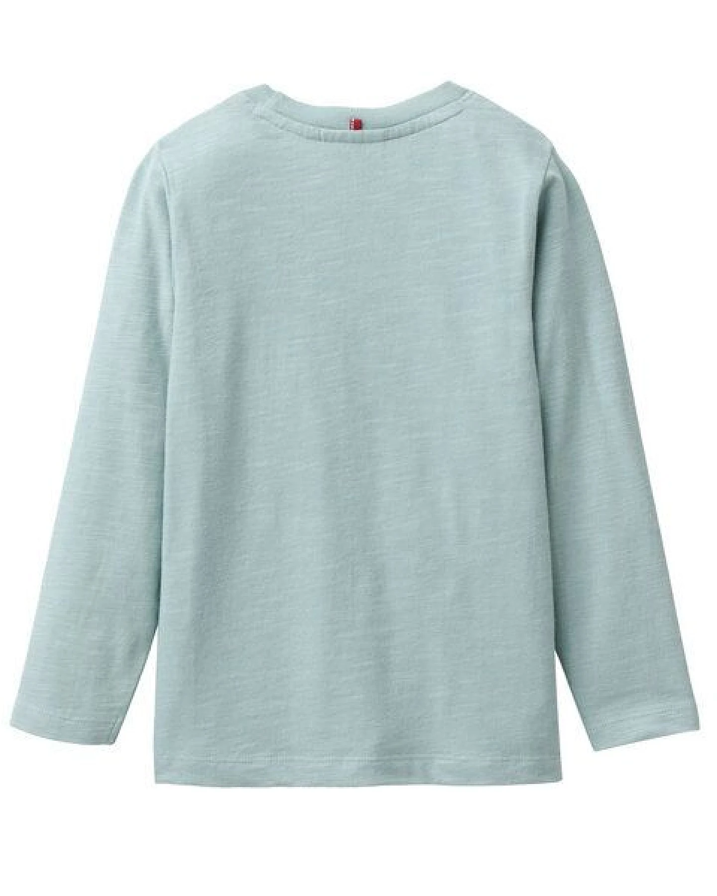 People Wear Organic Langarm Shirt, grün, "Camper", Bio-Baumwolle – Ansicht 3