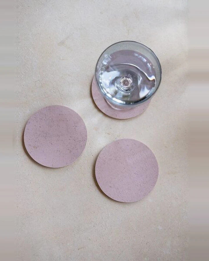 Clarissakork 6er Set Glasuntersetzer aus Kork