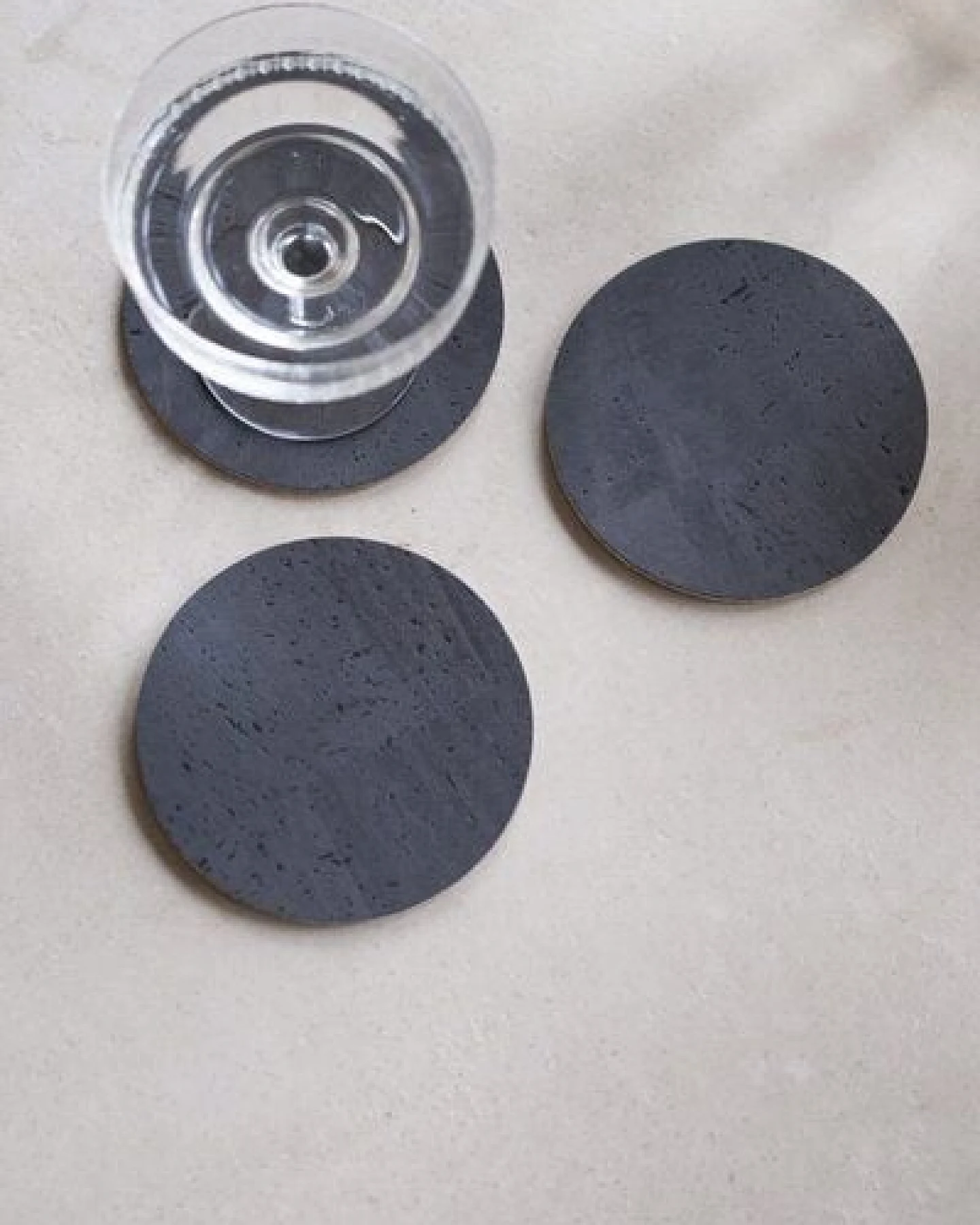 Clarissakork 6er Set Glasuntersetzer aus Kork – Ansicht 2
