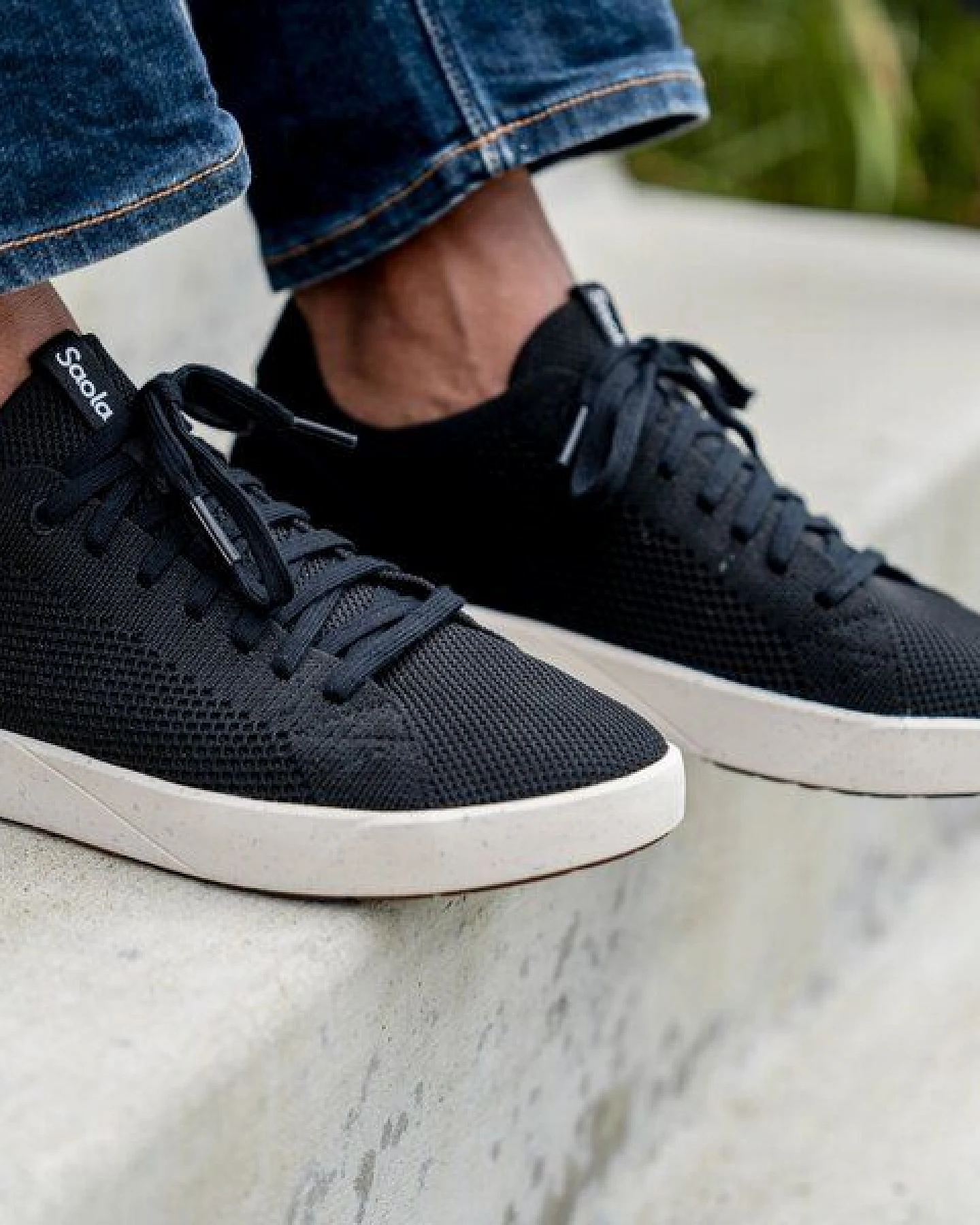 SAOLA Vegane Sneakers - ultra leicht und komfortabel - CANNON KNIT 2.0 M – Ansicht 4