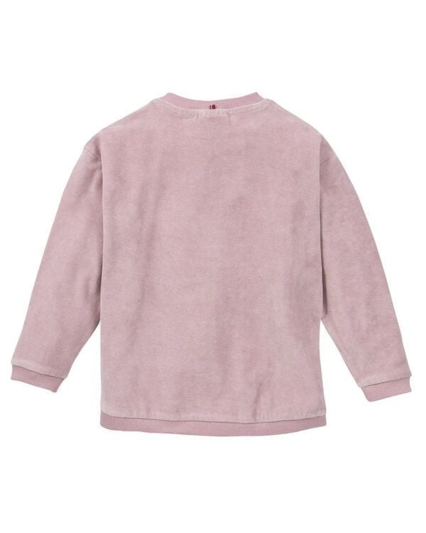 People Wear Organic Nicki Pyjama, flieder, Applikation "Katze", Bio-Baumwolle – Ansicht 4