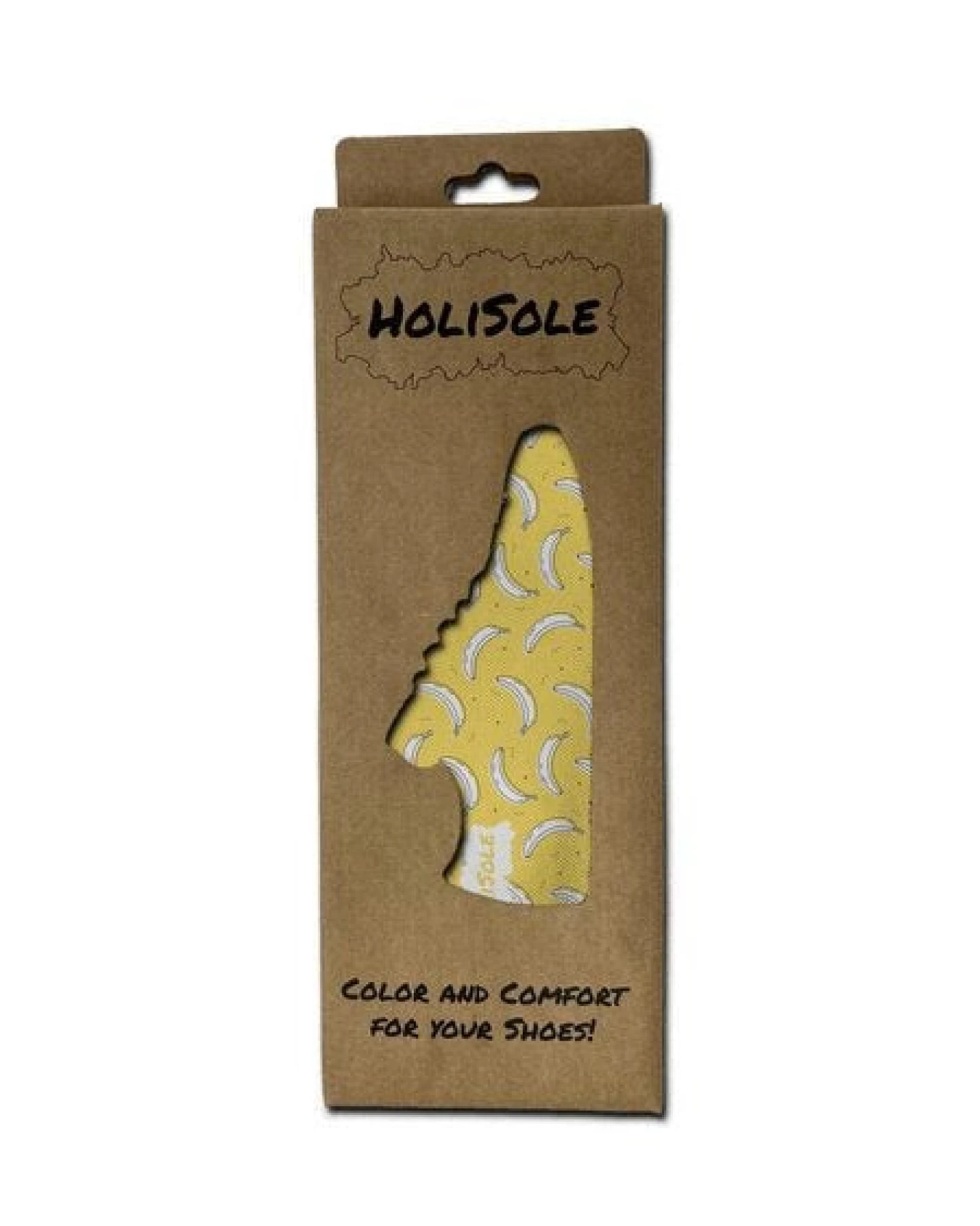 be free shoes HoliSole - Einlegesohle Banane – Ansicht 2