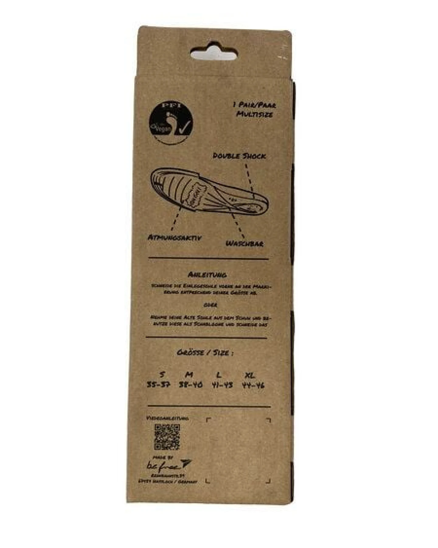 be free shoes HoliSole - Einlegesohle Flyer – Ansicht 3