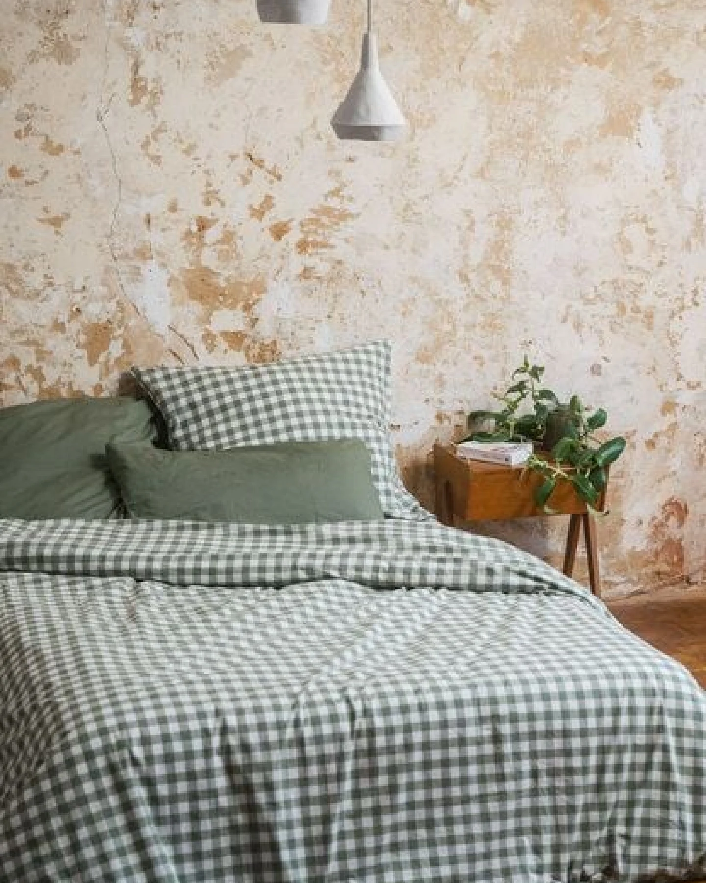 Perkal Bettwäsche Set MAJULI Check – Ansicht 4