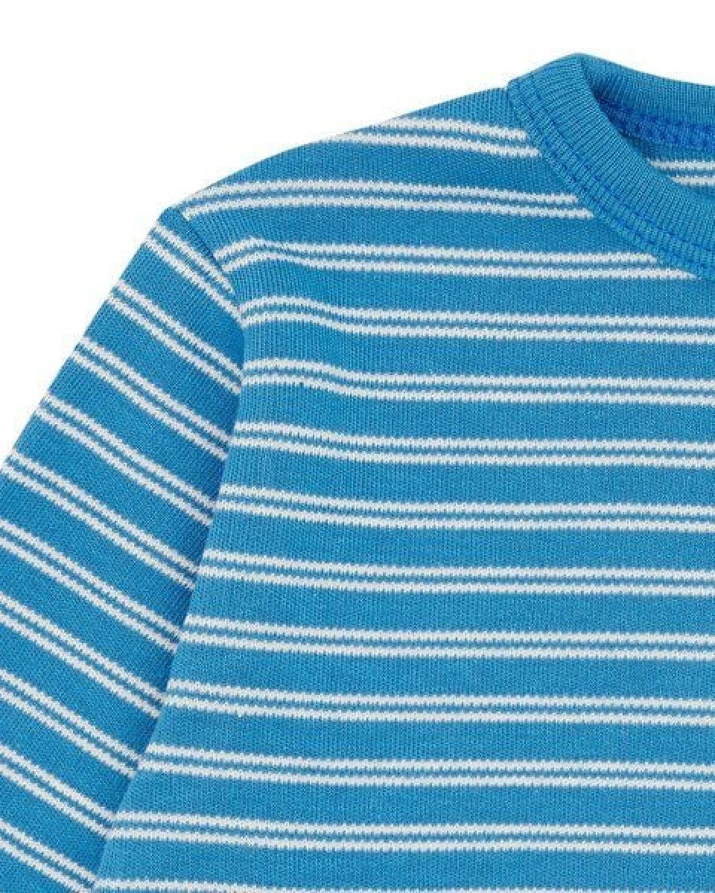 loud + proud Babys & Kinder Shirt langarm gestreift, GOTS-zertifiziert – Ansicht 3