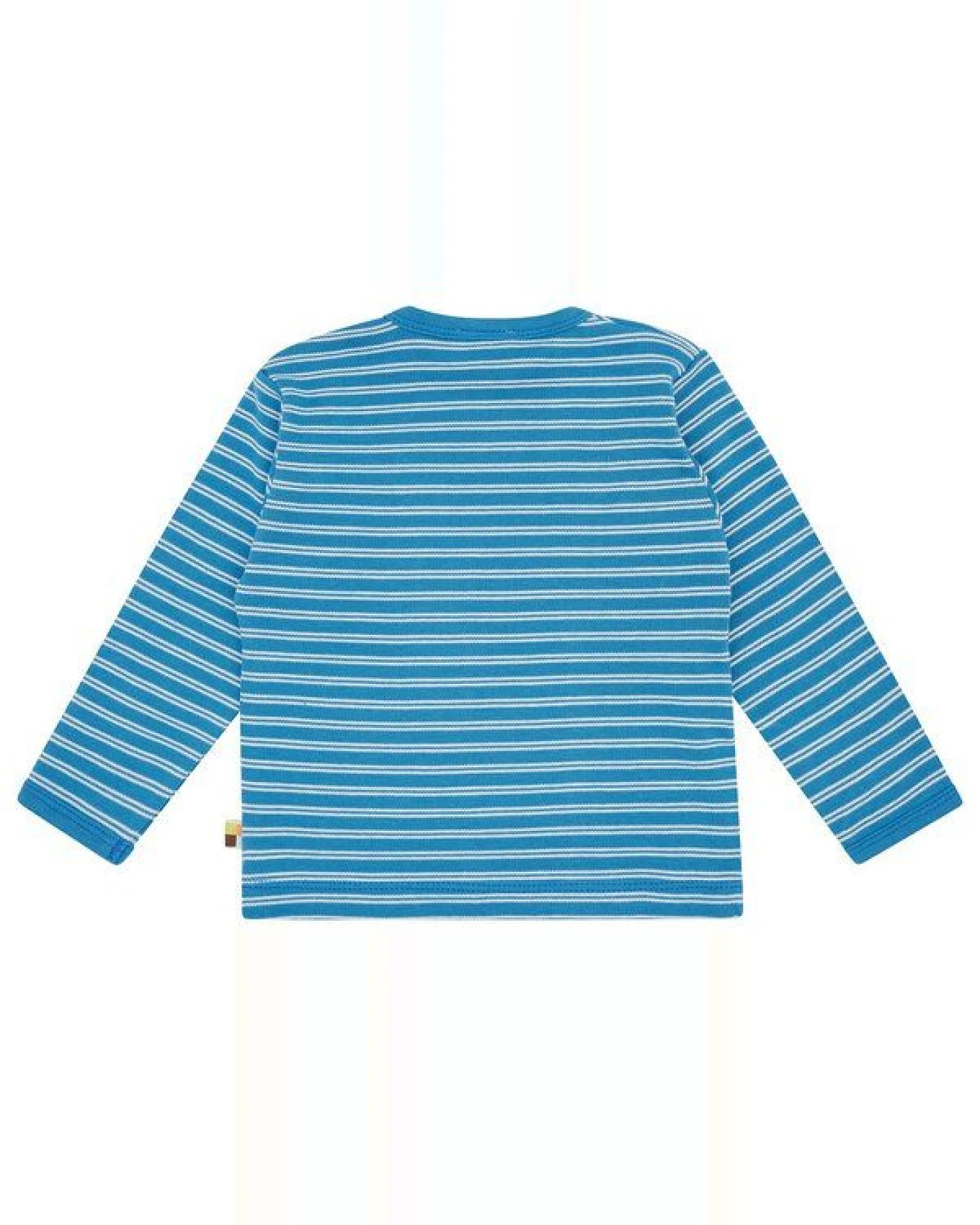 loud + proud Babys & Kinder Shirt langarm gestreift, GOTS-zertifiziert – Ansicht 2