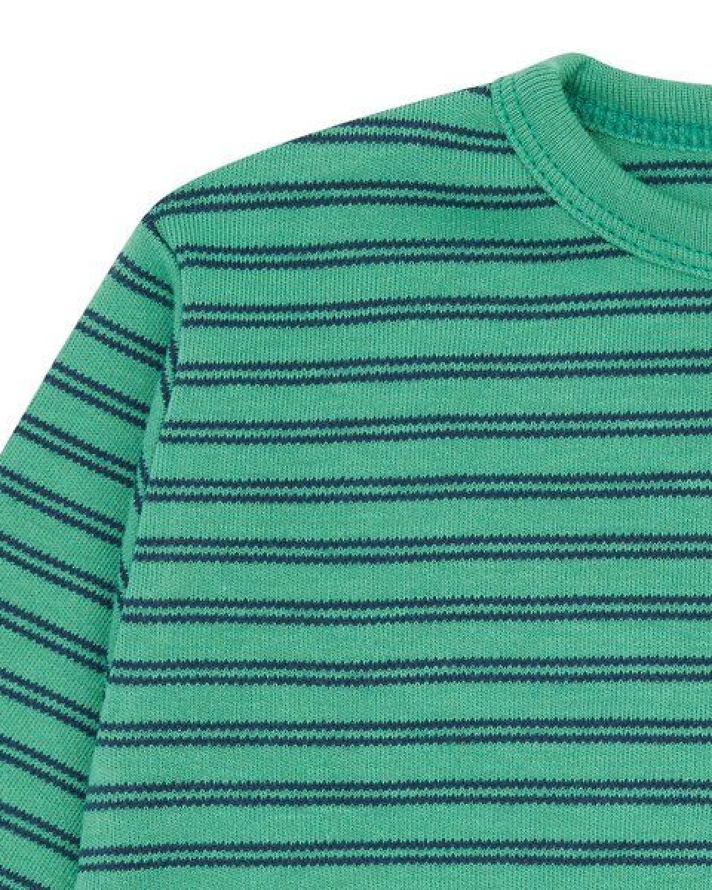 loud + proud Babys & Kinder Shirt langarm gestreift, GOTS-zertifiziert – Ansicht 3