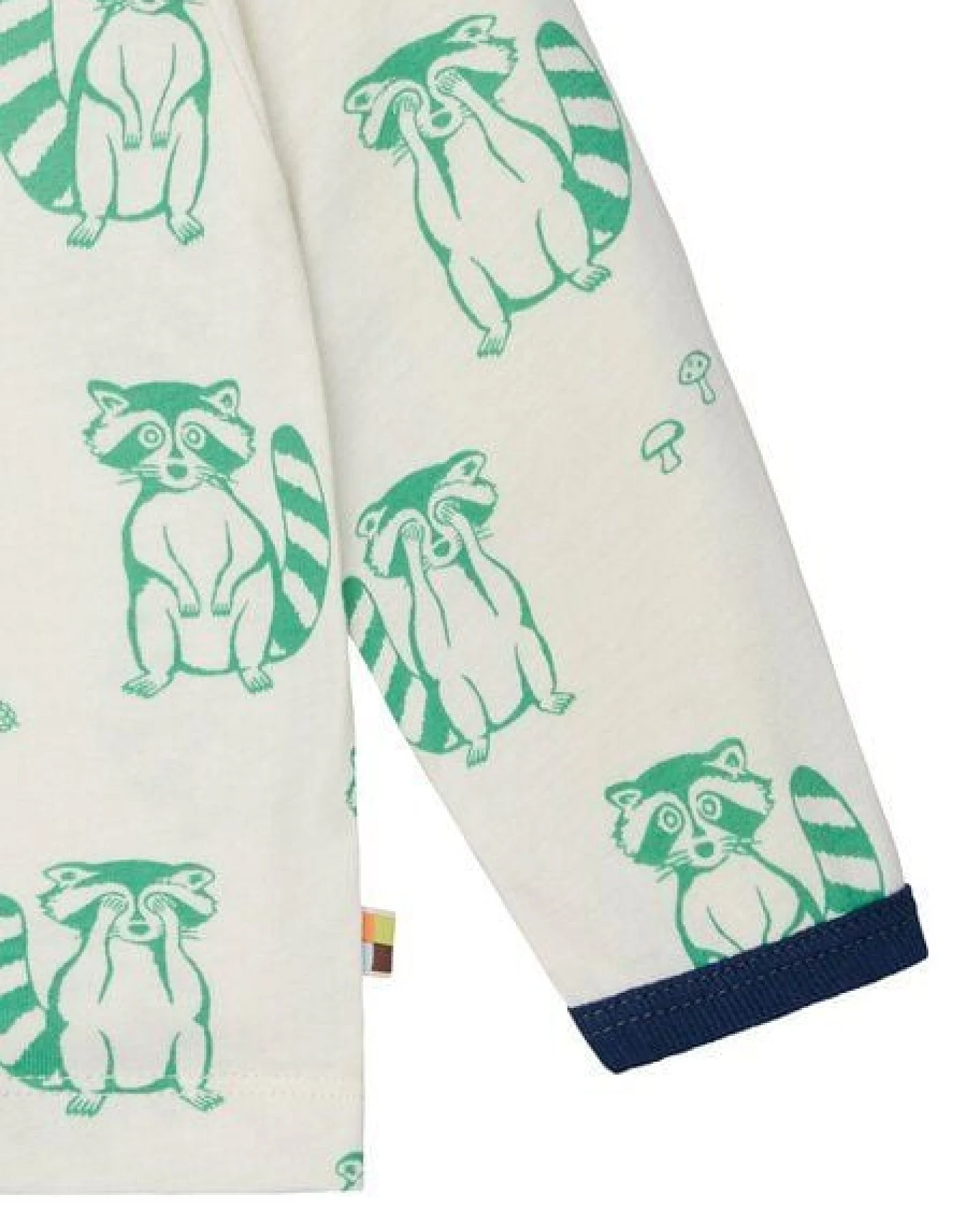 loud + proud Babys & Kinder Shirt langarm mit Druck, GOTS-zertifiziert – Ansicht 3