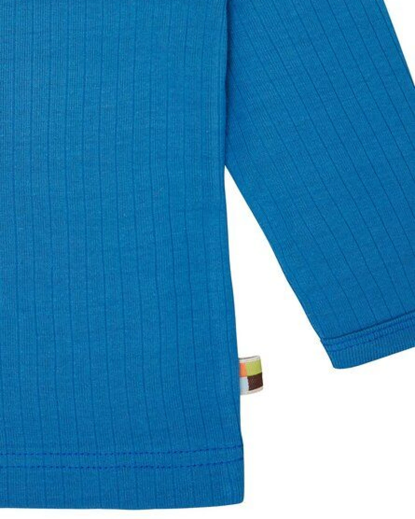 loud + proud Babys & Kinder Shirt langarm Uni mit Rippe, GOTS-zertifiziert – Ansicht 3