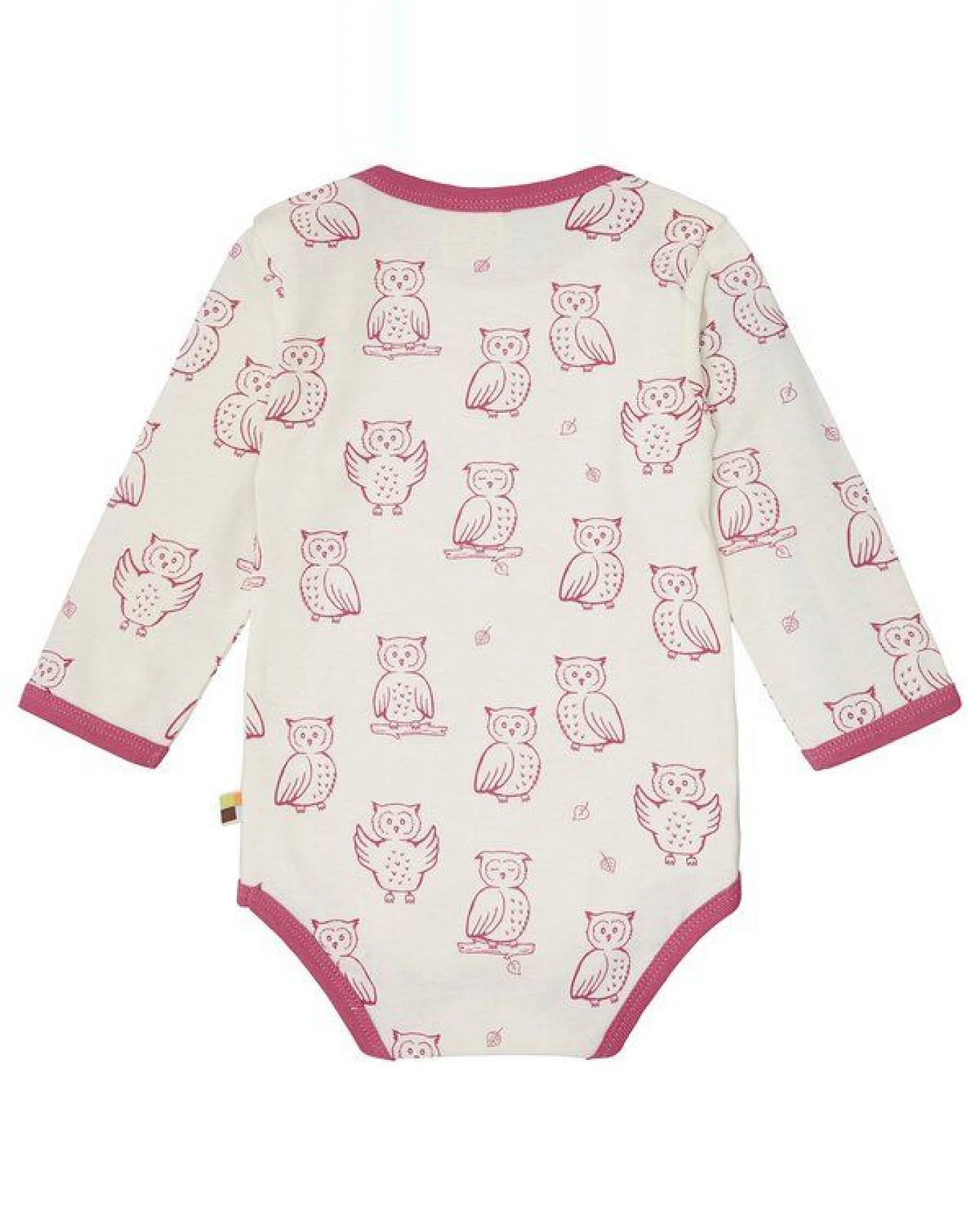 loud + proud Babys & Kinder Body langarm mit Druck, GOTS-zertifiziert – Ansicht 2
