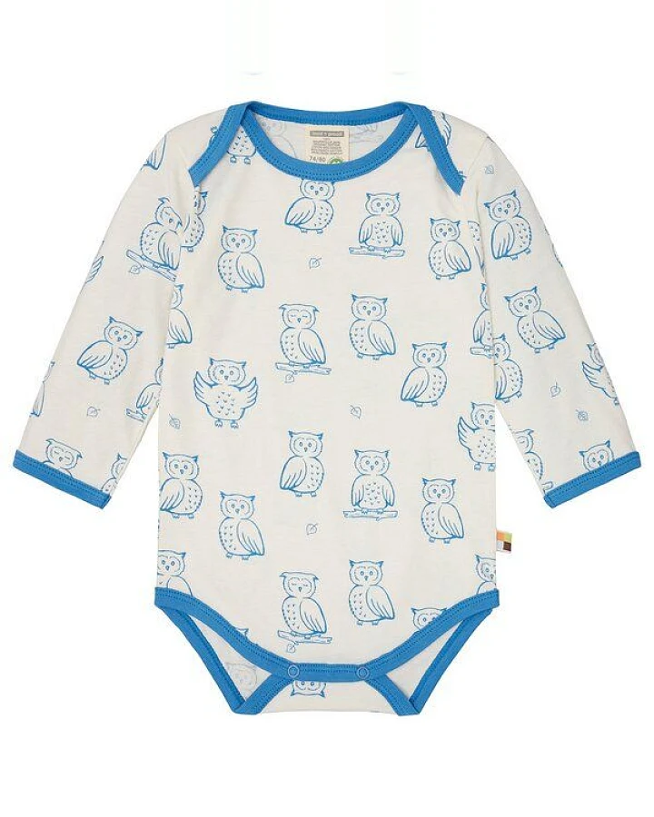 loud + proud Babys & Kinder Body langarm mit Druck, GOTS-zertifiziert