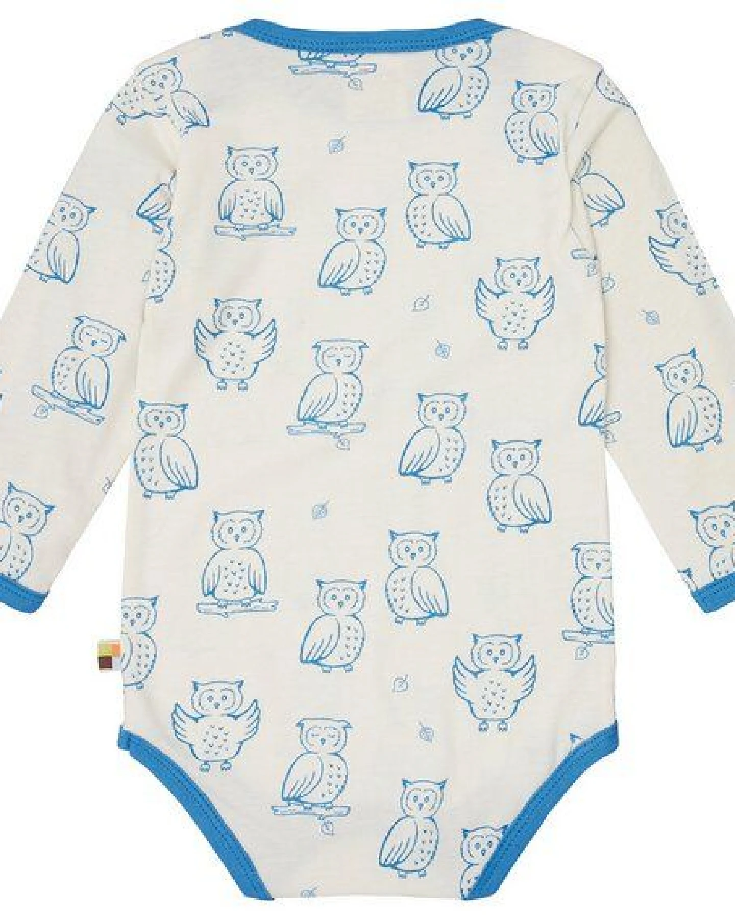 loud + proud Babys & Kinder Body langarm mit Druck, GOTS-zertifiziert – Ansicht 2